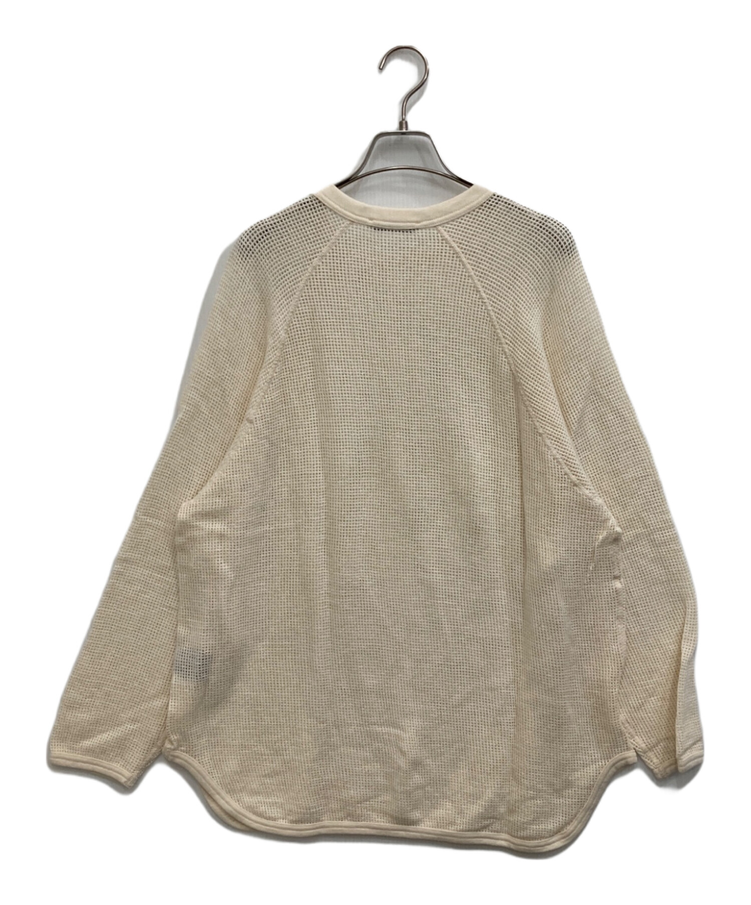 中古・古着通販】PHEENY (フィーニー) Basket mesh L/S ベージュ