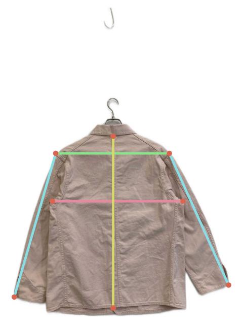 中古・古着通販】FOUNDOUR (ファウンダ) COVERALL JACKET ピンク