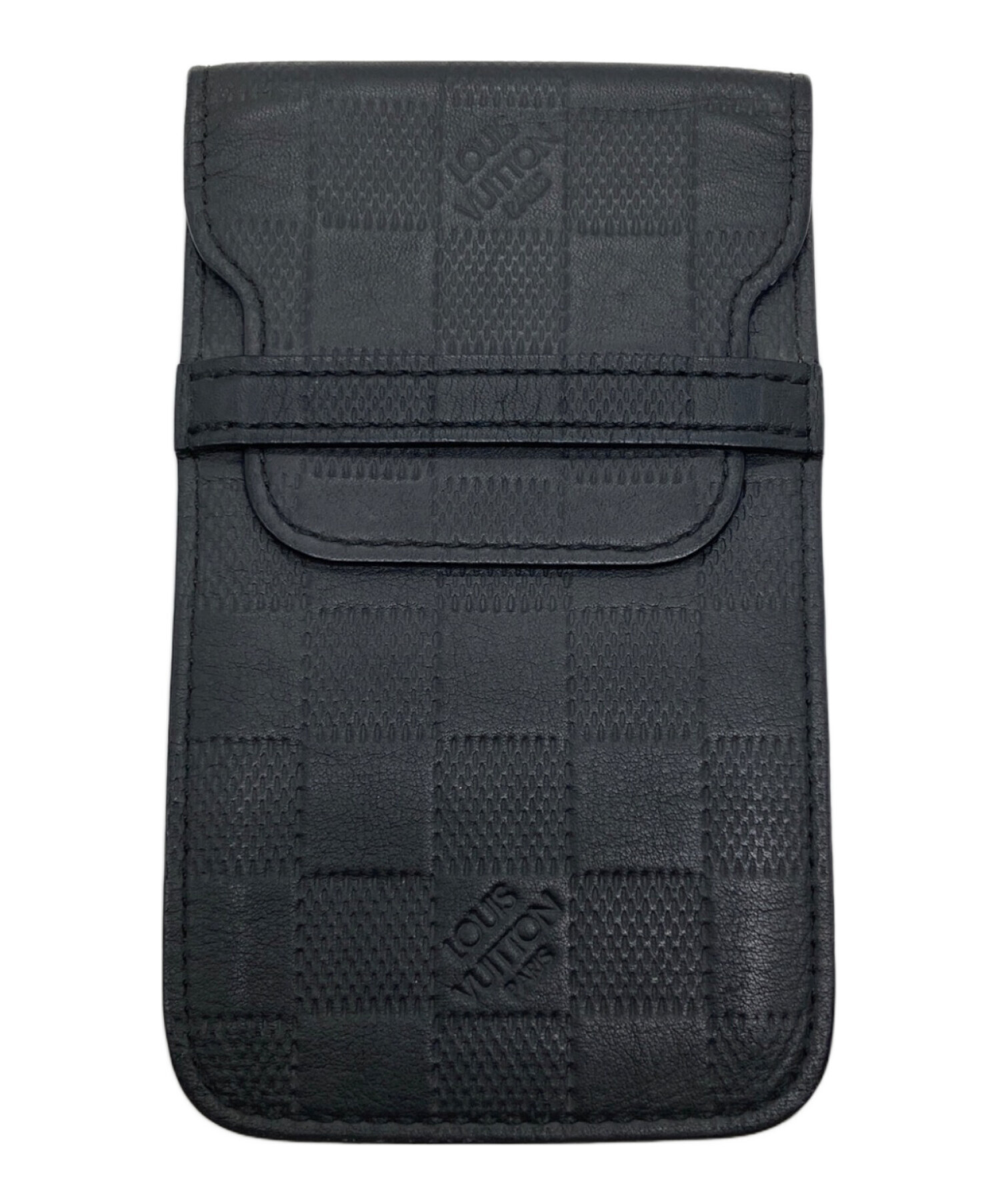 ルイ・ヴィトン ブラック ケース 中古・古着通販】LOUIS VUITTON (ルイ ヴィトン) スマートフォン