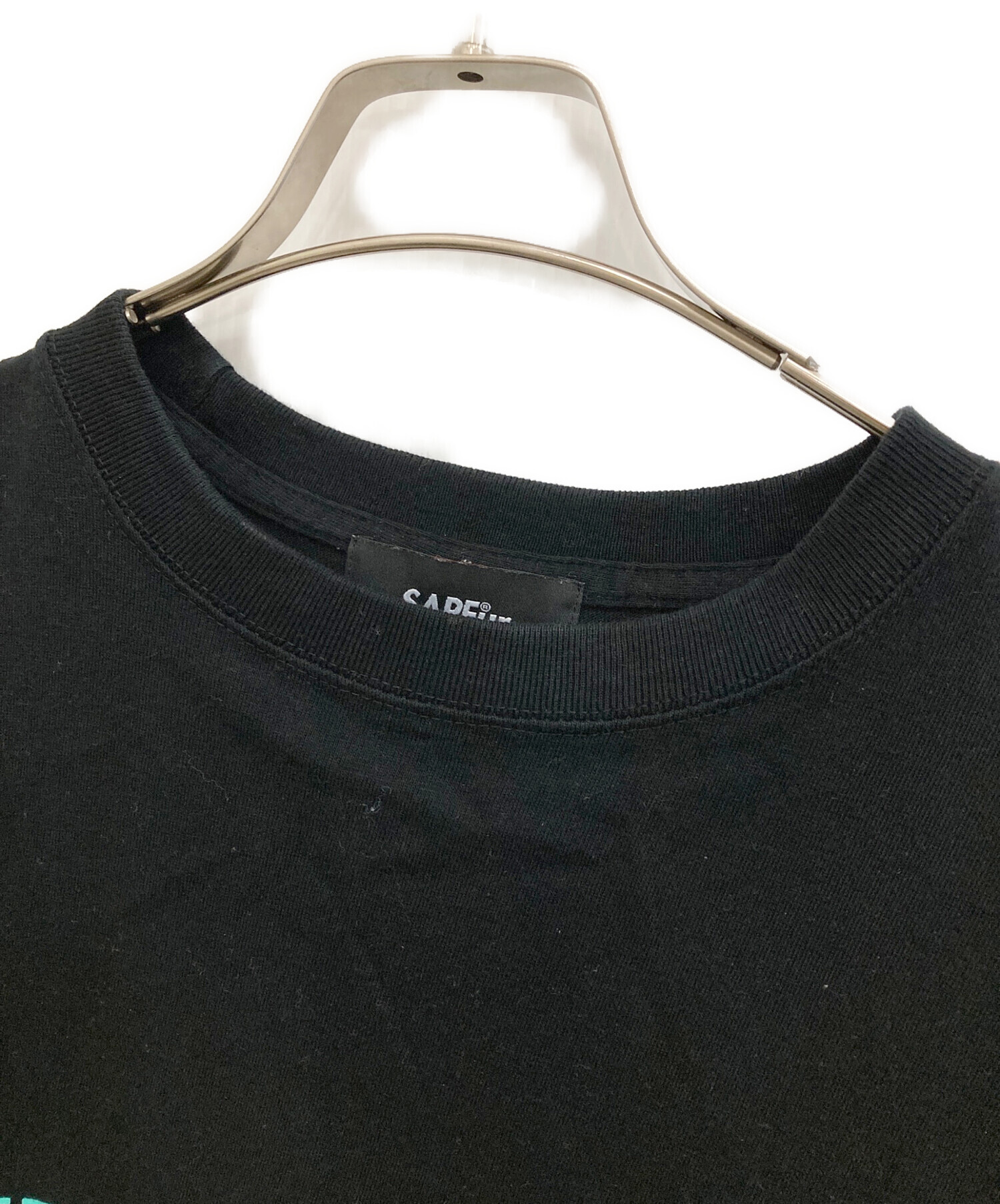 SAPEur  半袖スエット 中古・古着通販】SAPEur (サプール) 半袖Tシャツ ブラック サイズ:M