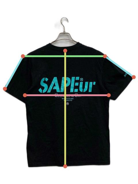 中古・古着通販】SAPEur (サプール) 半袖Tシャツ ブラック サイズ:M