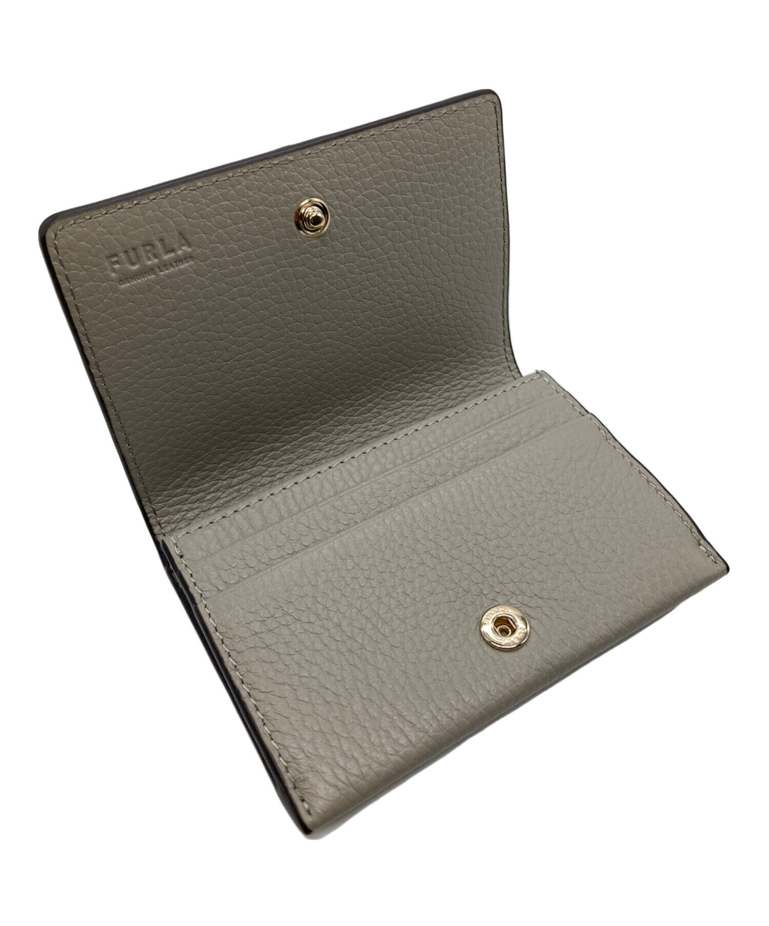 中古・古着通販】FURLA (フルラ) 財布 ライトグレー｜ブランド・古着