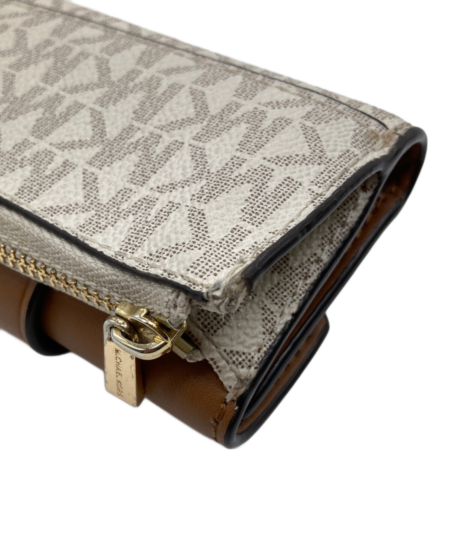 新品 マイケルコース MICHEAL KORS ブラウン キーケース 公式アウトレット】【日本限定】JET SET TRAVEL キーケース