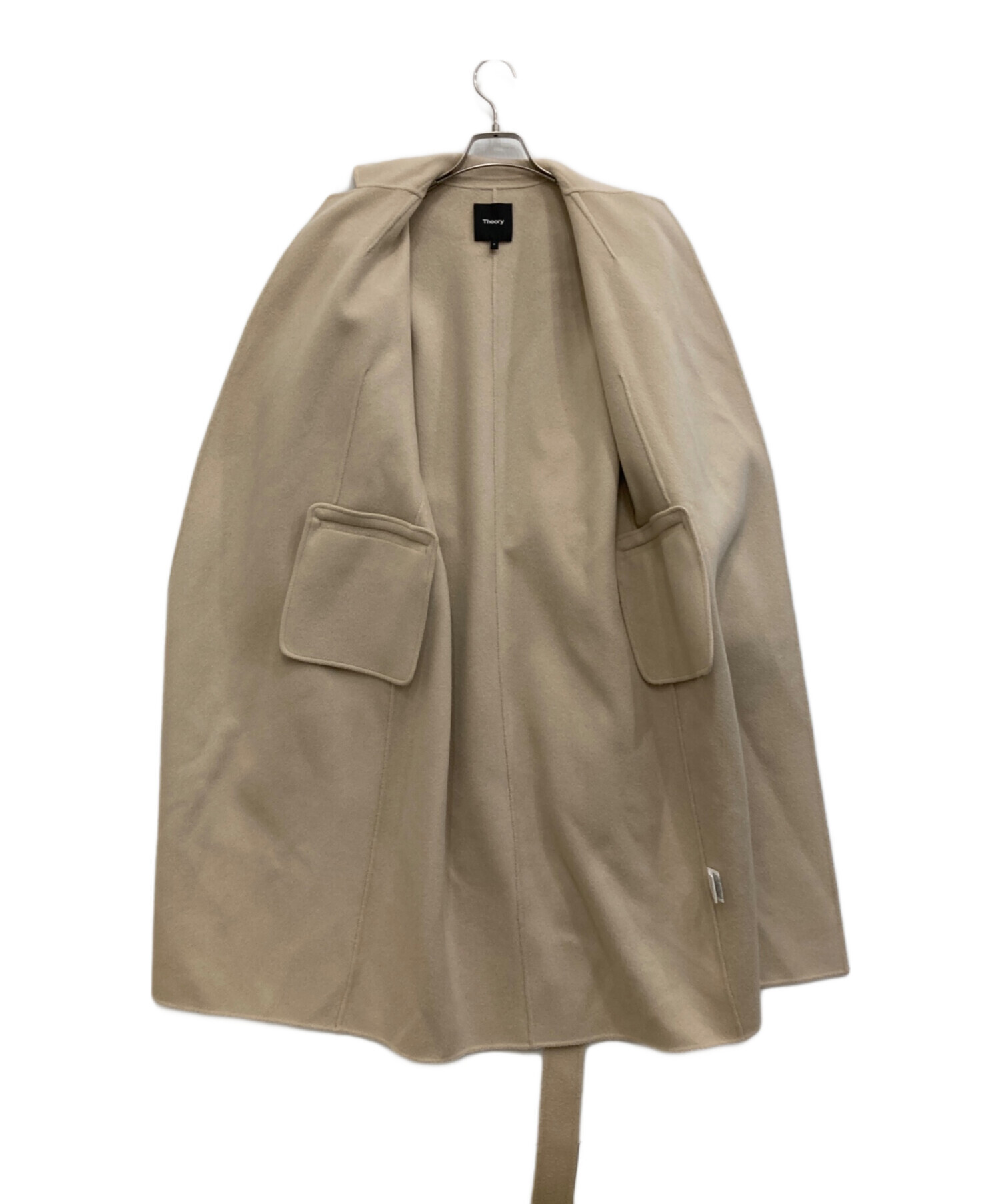 セオリー　New Divide GC Belt Coat B ベージュ 中古・古着通販】theory (セオリー) NEW DIVIDE LUXE BELT COAT