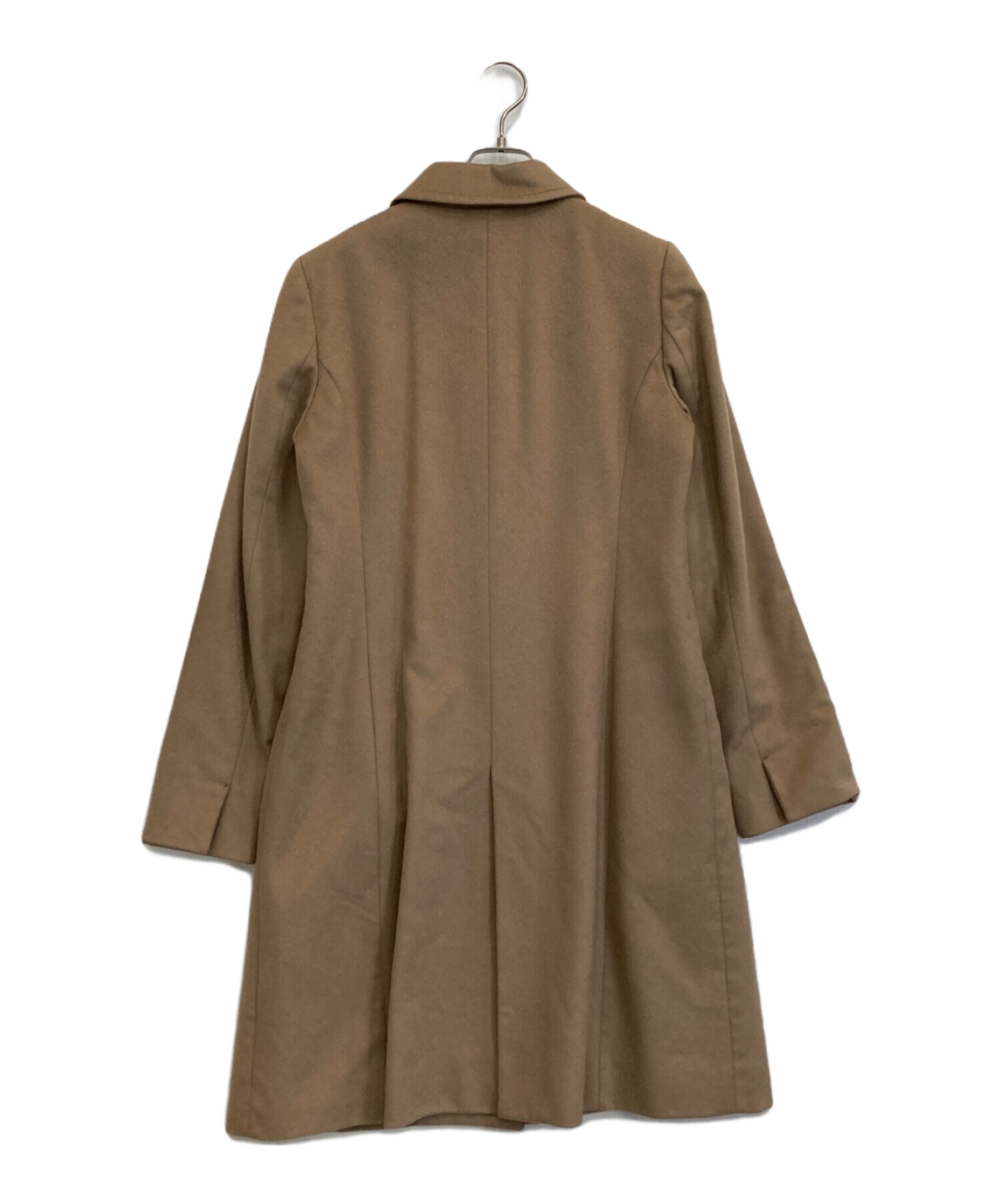 中古・古着通販】23区 (ニジュウサンク) カシミヤコート ブラウン