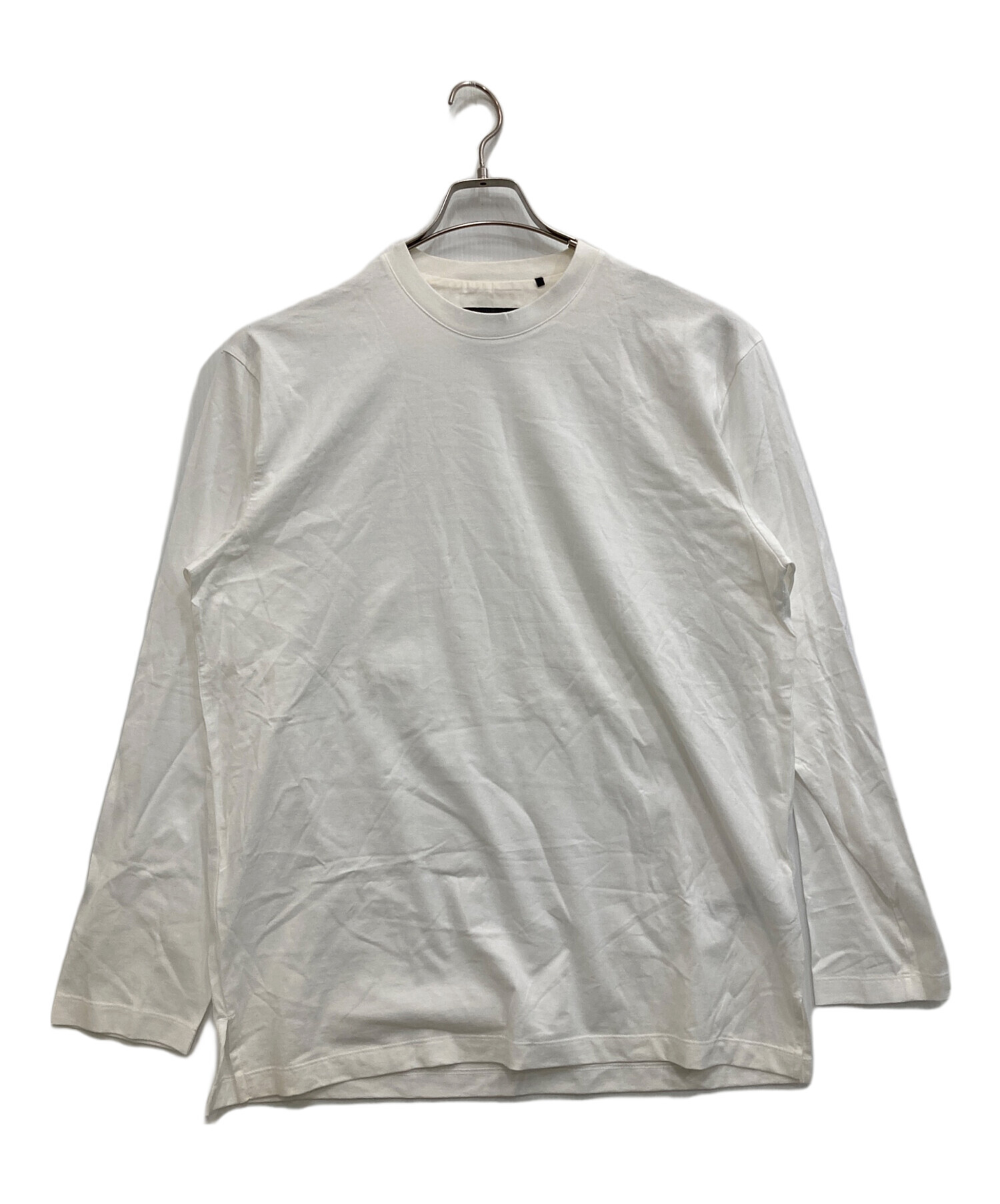 中古・古着通販】Y-3 (ワイスリー) 長袖カットソー ホワイト サイズ:M 