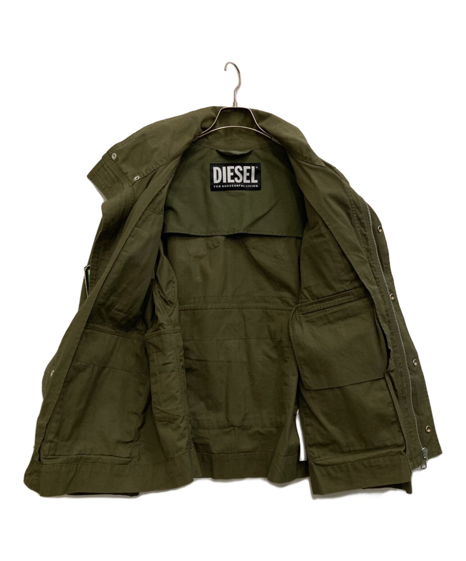中古・古着通販】DIESEL (ディーゼル) J-BATTLE JACKET カーキ サイズ