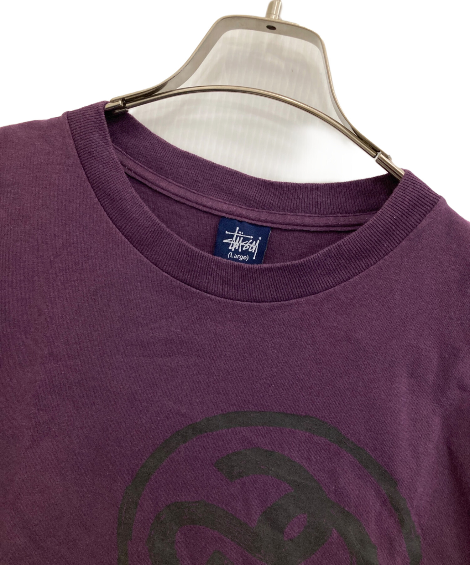 “しのさま専用” old stussy プリント スウェット USA製 パープル しのさま専用” old stussy プリント スウェット USA製 パープル