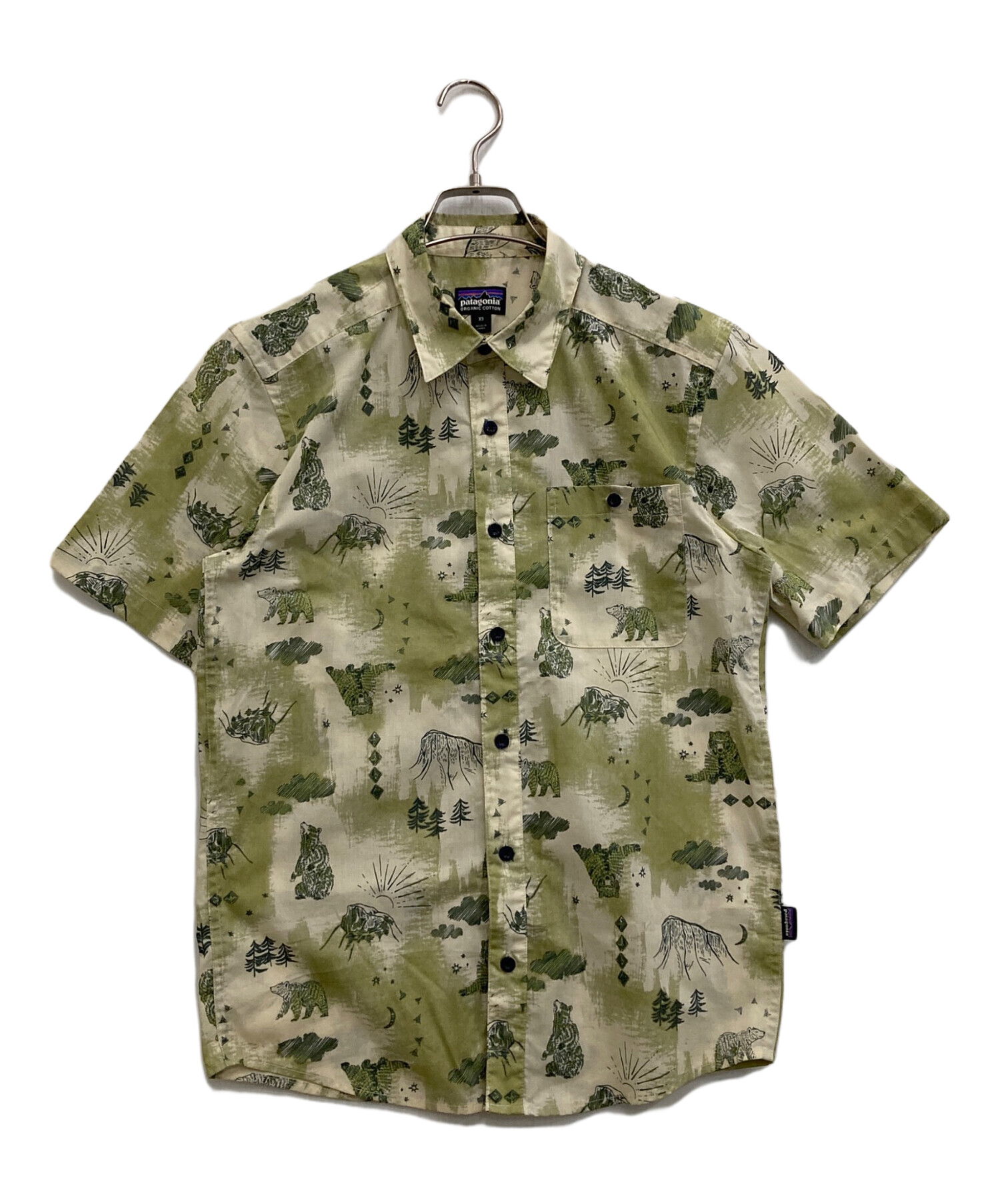 中古・古着通販】Patagonia (パタゴニア) アロハシャツ グリーン