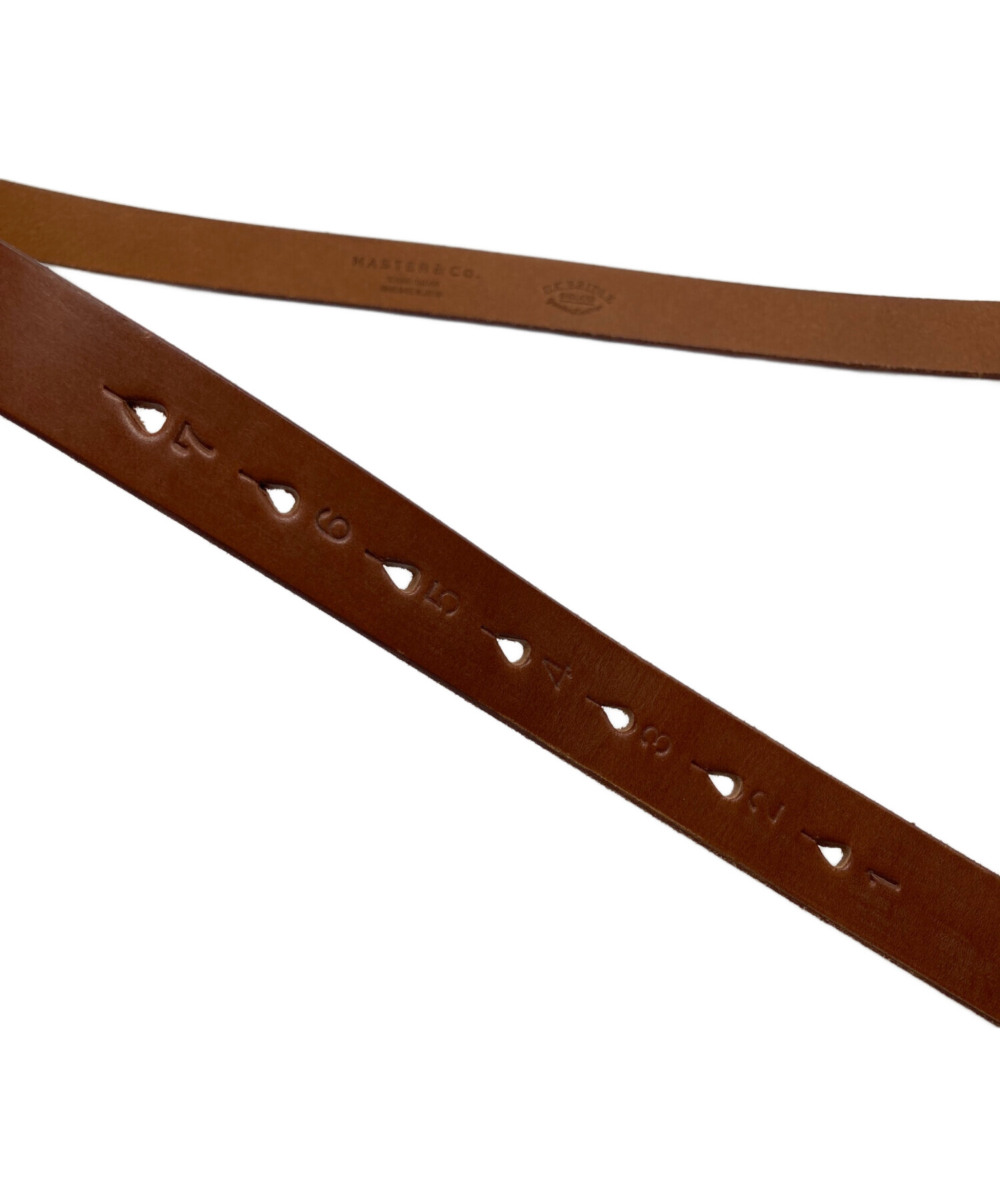 中古・古着通販】MASTER&CO. (マスターアンドコー) レザーベルト