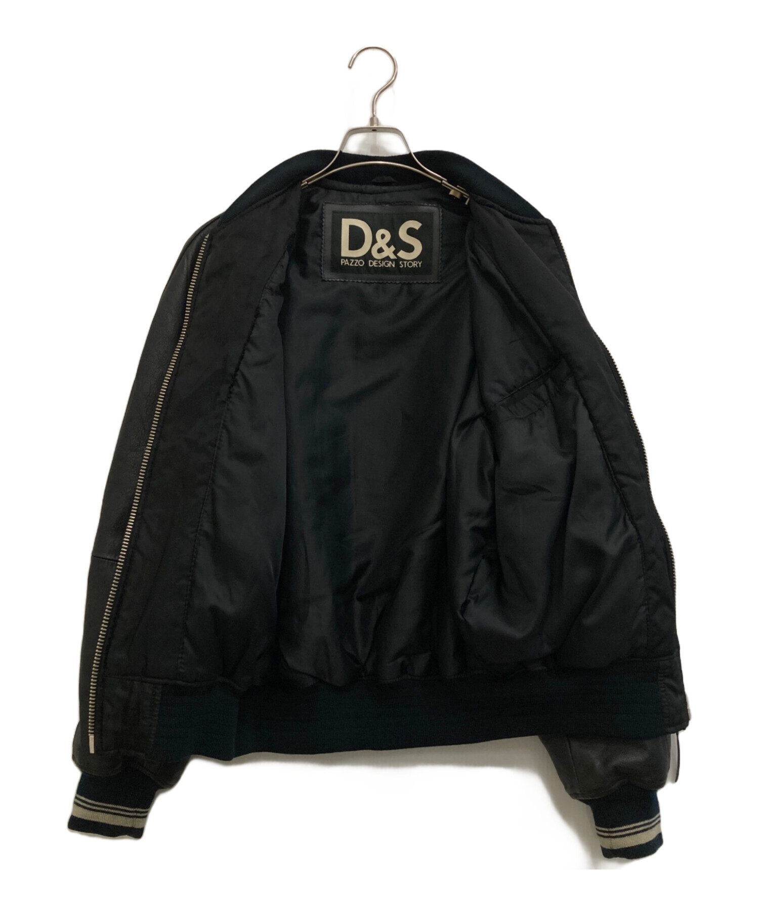 中古・古着通販】PAZZO (パッゾ) スタジャン ブラック サイズ:M