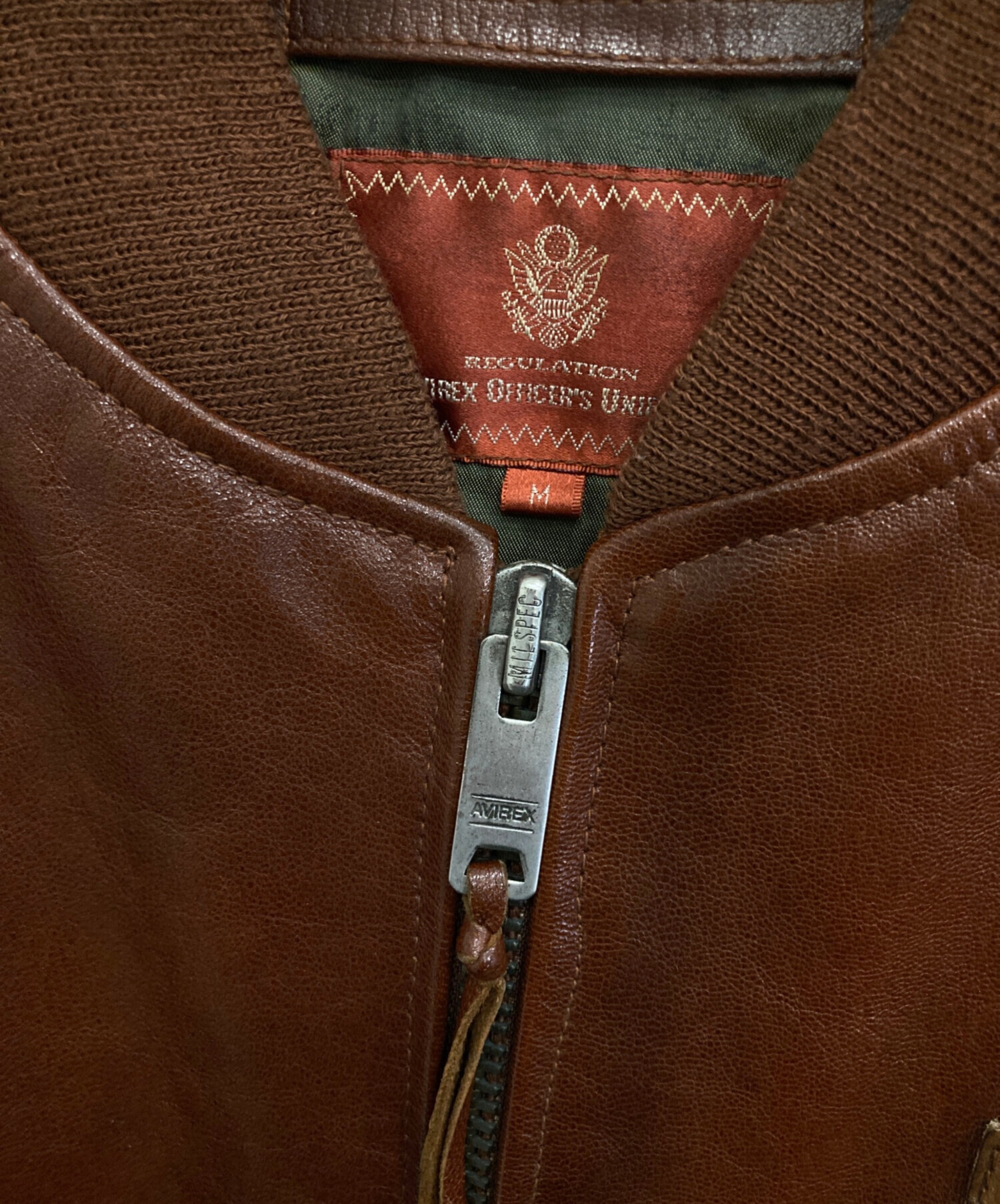 中古・古着通販】AVIREX (アヴィレックス) フライトレザージャケット