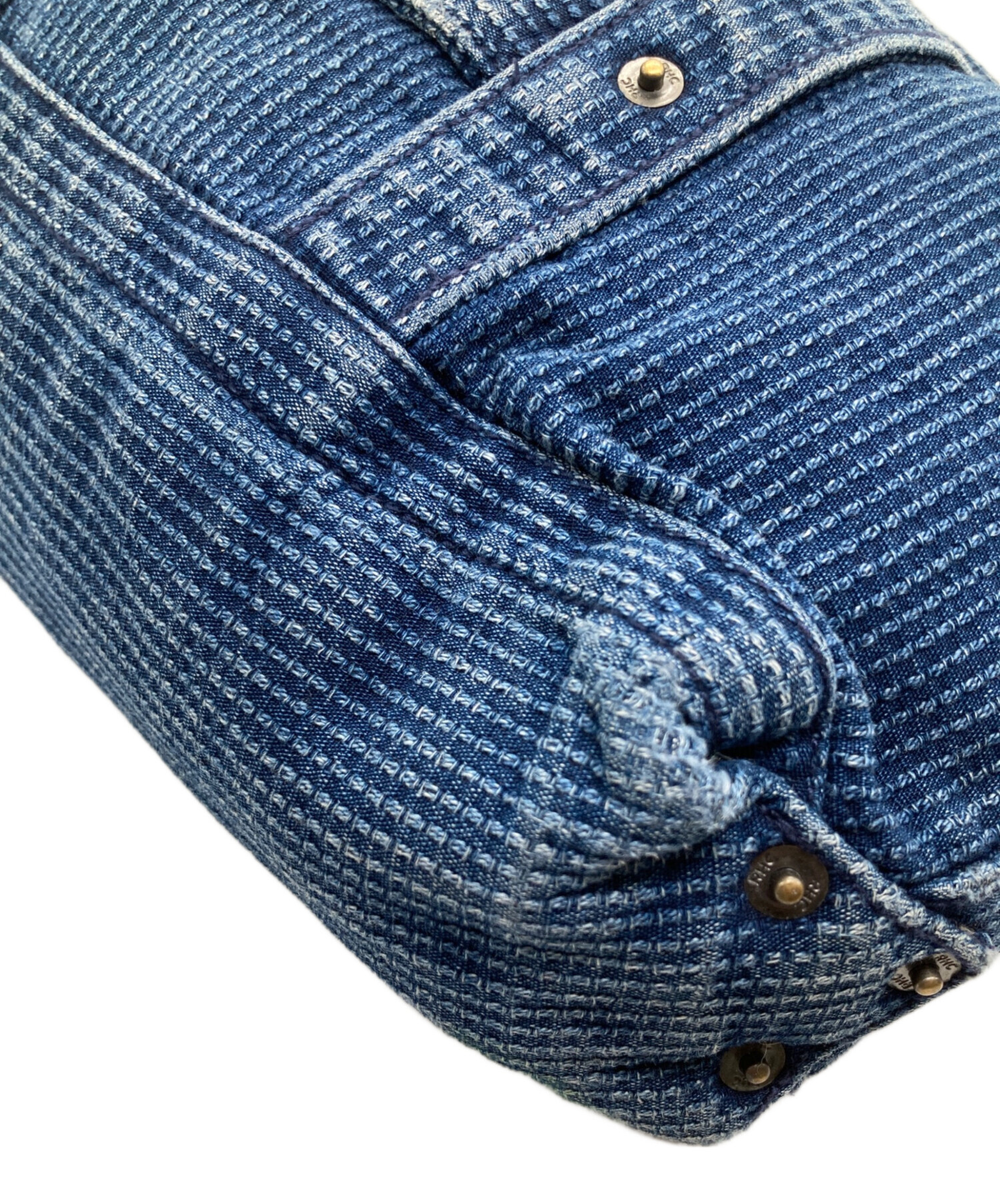 美品❗ロンハーマン デニムトートバッグ（大きめ） 中古・古着通販】Ron Herman (ロンハーマン) デニムトートバッグ