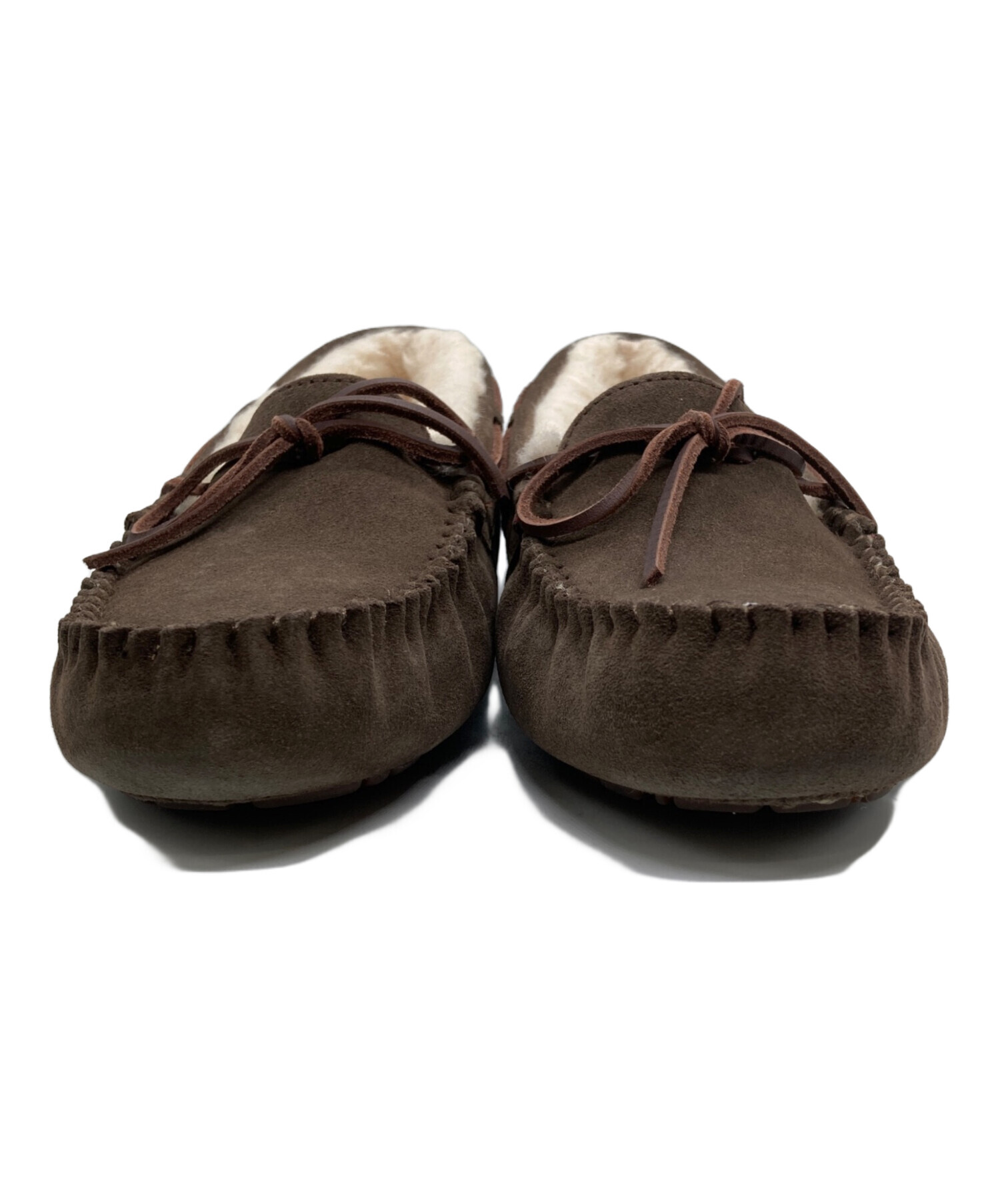 中古・古着通販】UGG (アグ) モカシンシューズ ブラウン サイズ:25