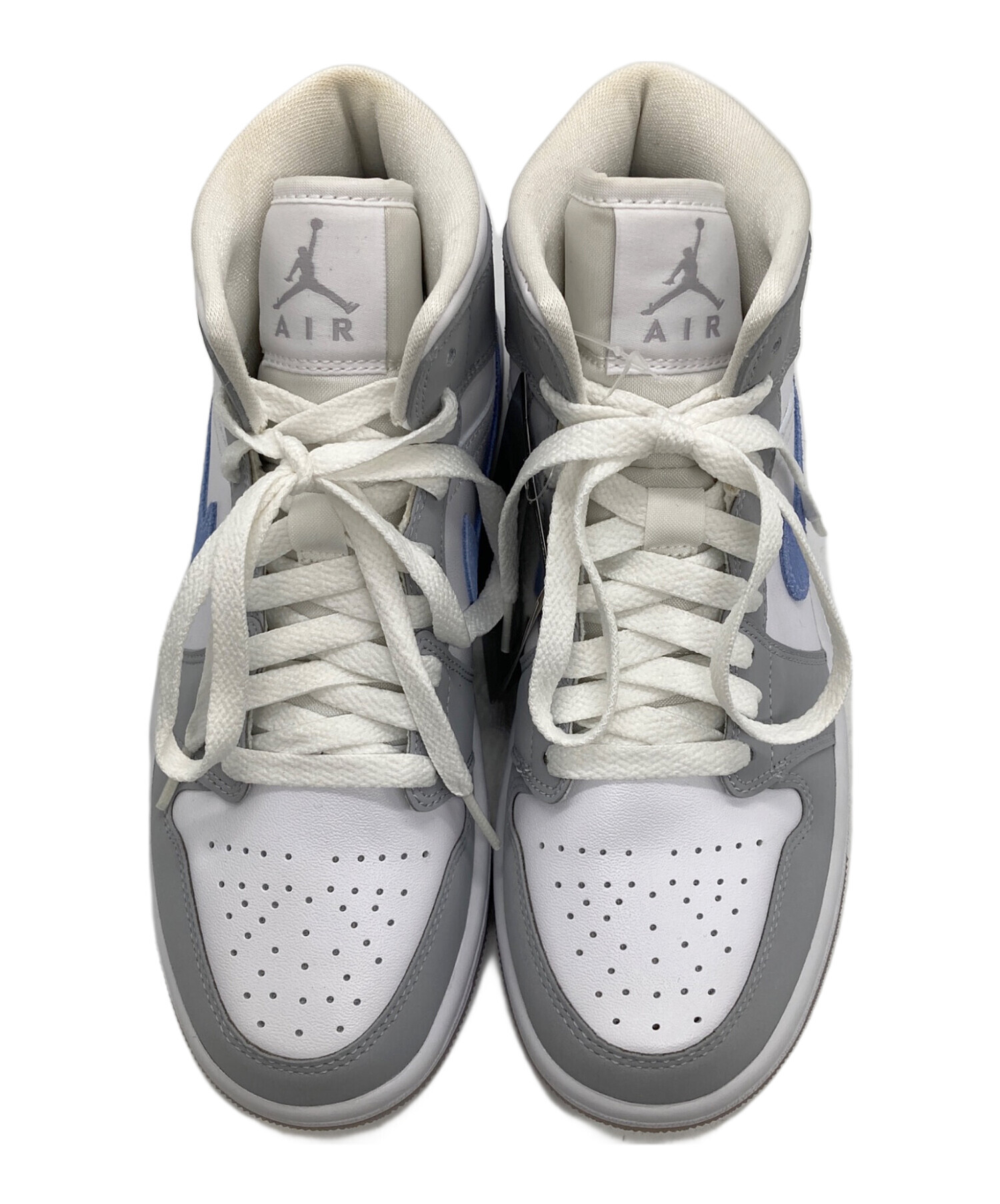 中古・古着通販】NIKE (ナイキ) WMNS AIR JORDAN 1 MID WOLF GREY 