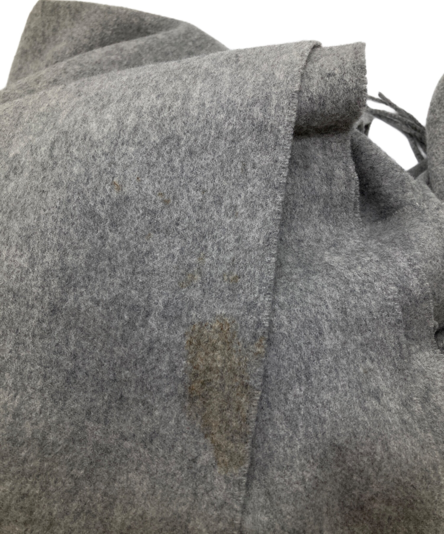 Johnstons of Elgin マフラー  グレー 【古着】【中古】【送料無料】 中古・古着通販】JOHNSTONS OF ELGIN (ジョンストンズオブエルガン