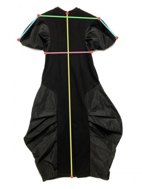 中古・古着通販】OMMO (オーエムエムオー) COCOON TUCK DOCKING OP