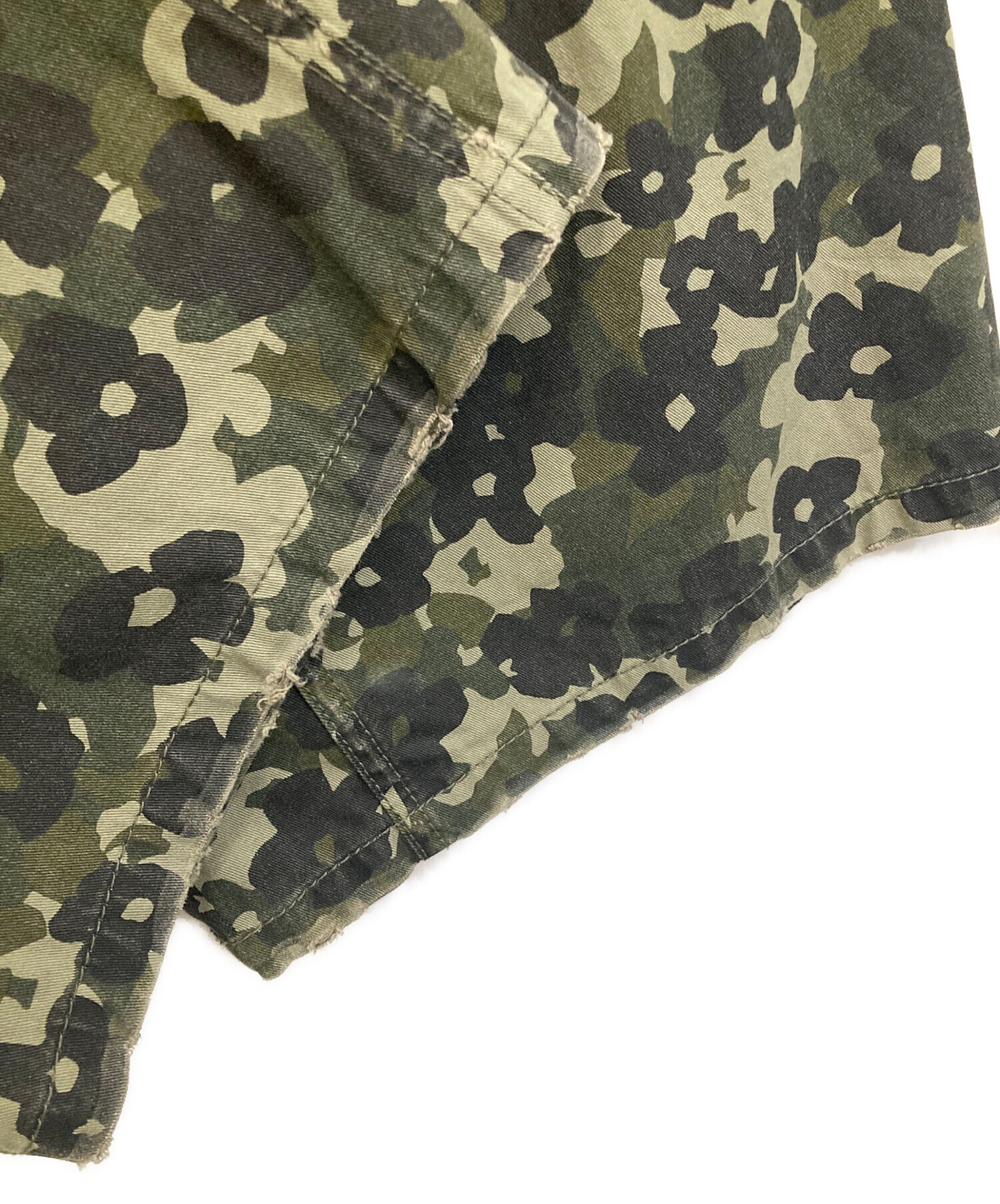 Flower Camouflage Curve Pant メゾンスペシャル Flower Camouflage
