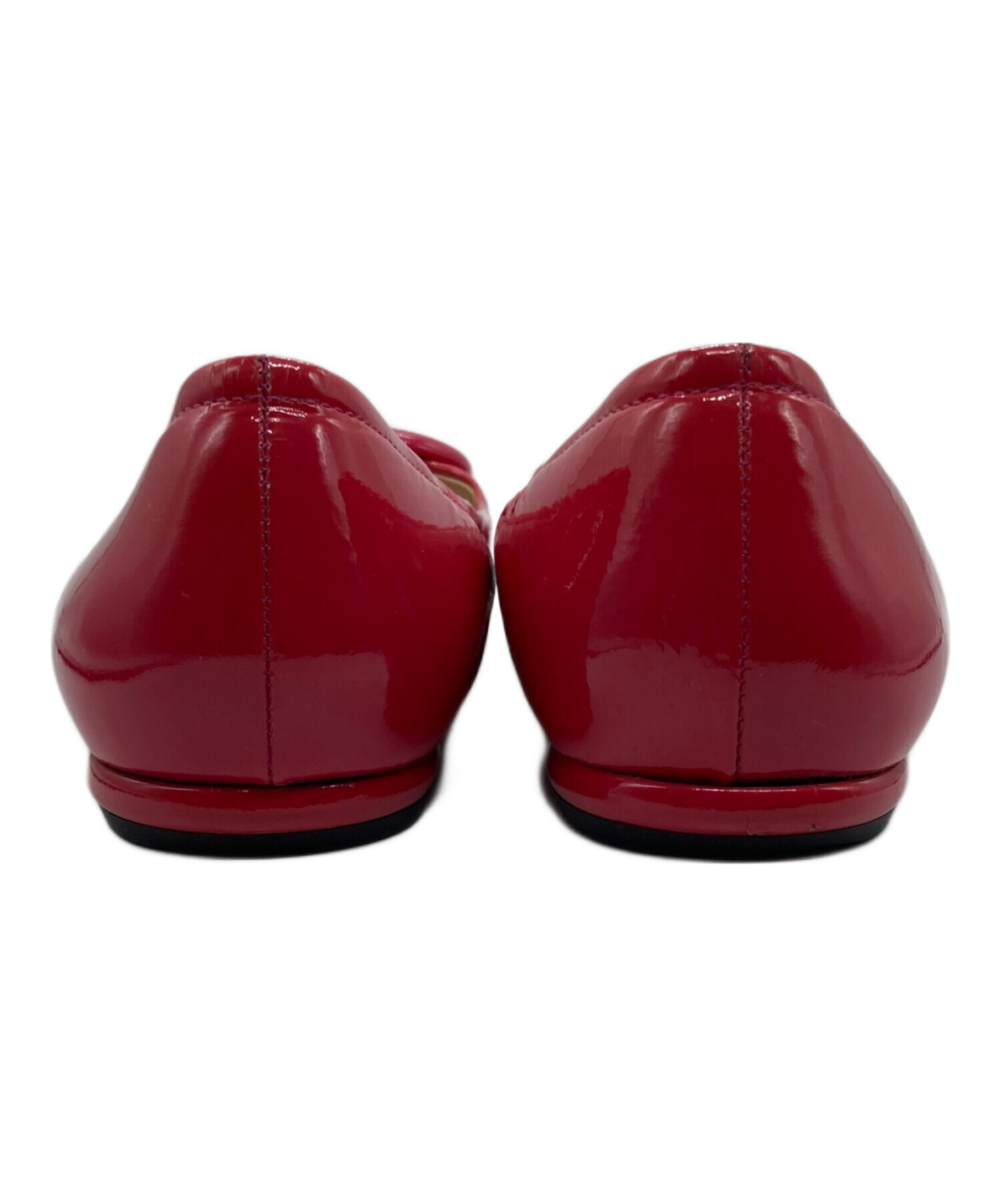 PRADA　バレエシューズ　38 1/2 中古・古着通販】PRADA (プラダ) バレエシューズ ピンク サイズ:38