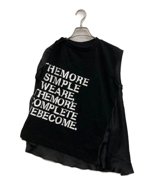 中古・古着通販】sacai (サカイ) ツイストグラフィックTシャツ