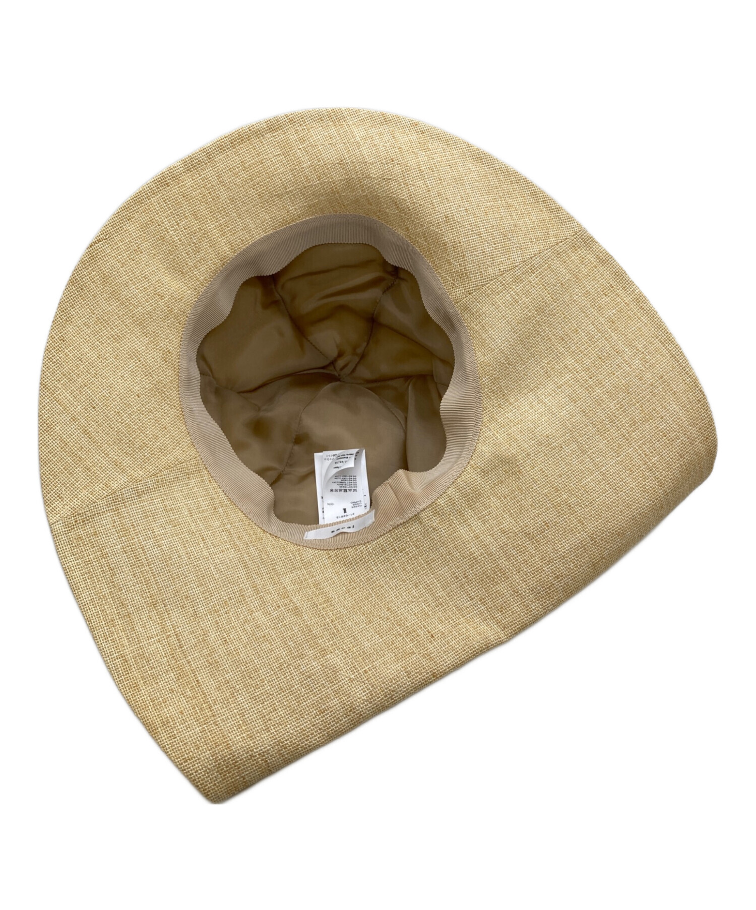 中古・古着通販】sacai (サカイ) ストローハット ベージュ｜ブランド