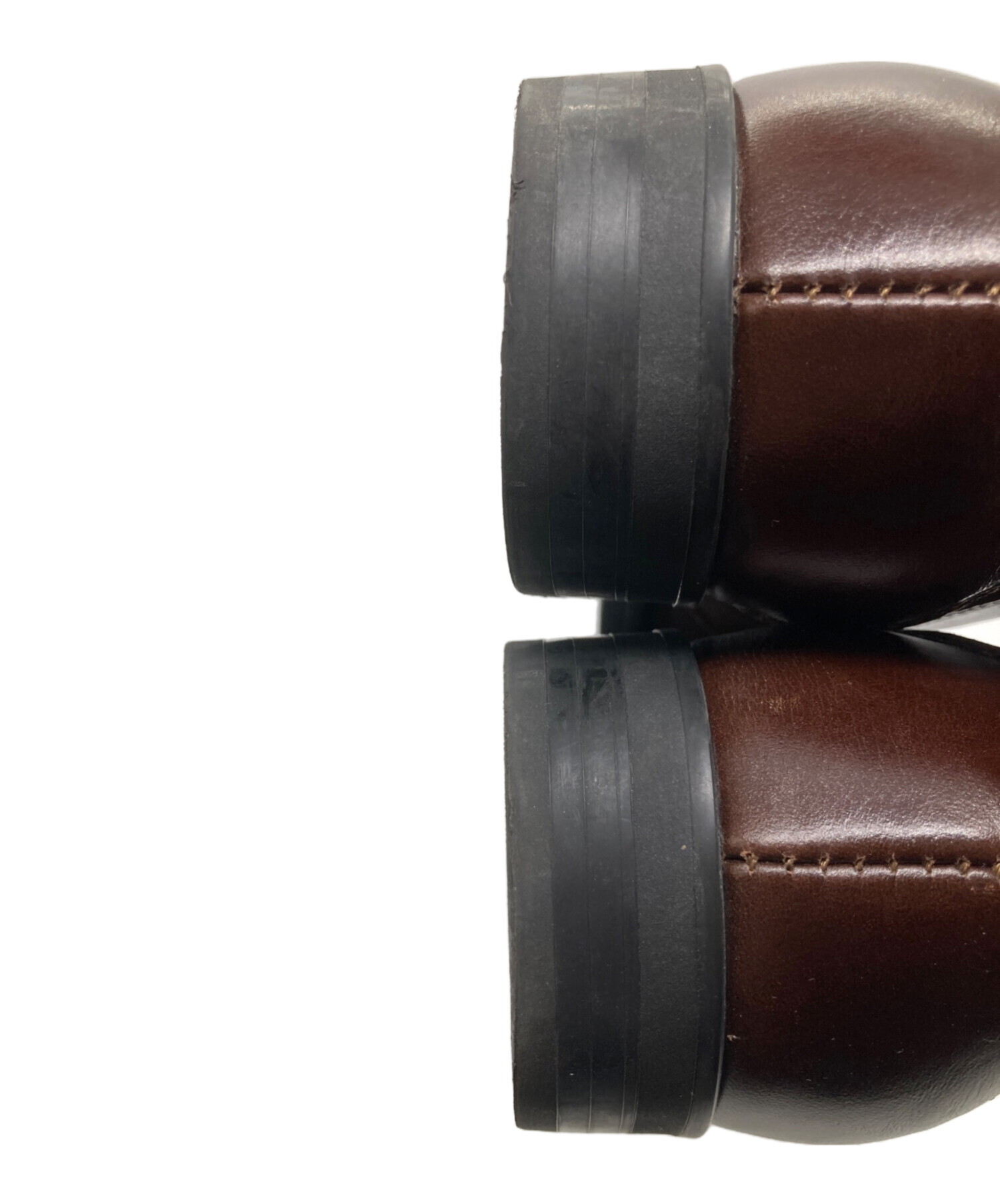 中古・古着通販】ENESS (エネス) コインローファー ブラウン サイズ:37