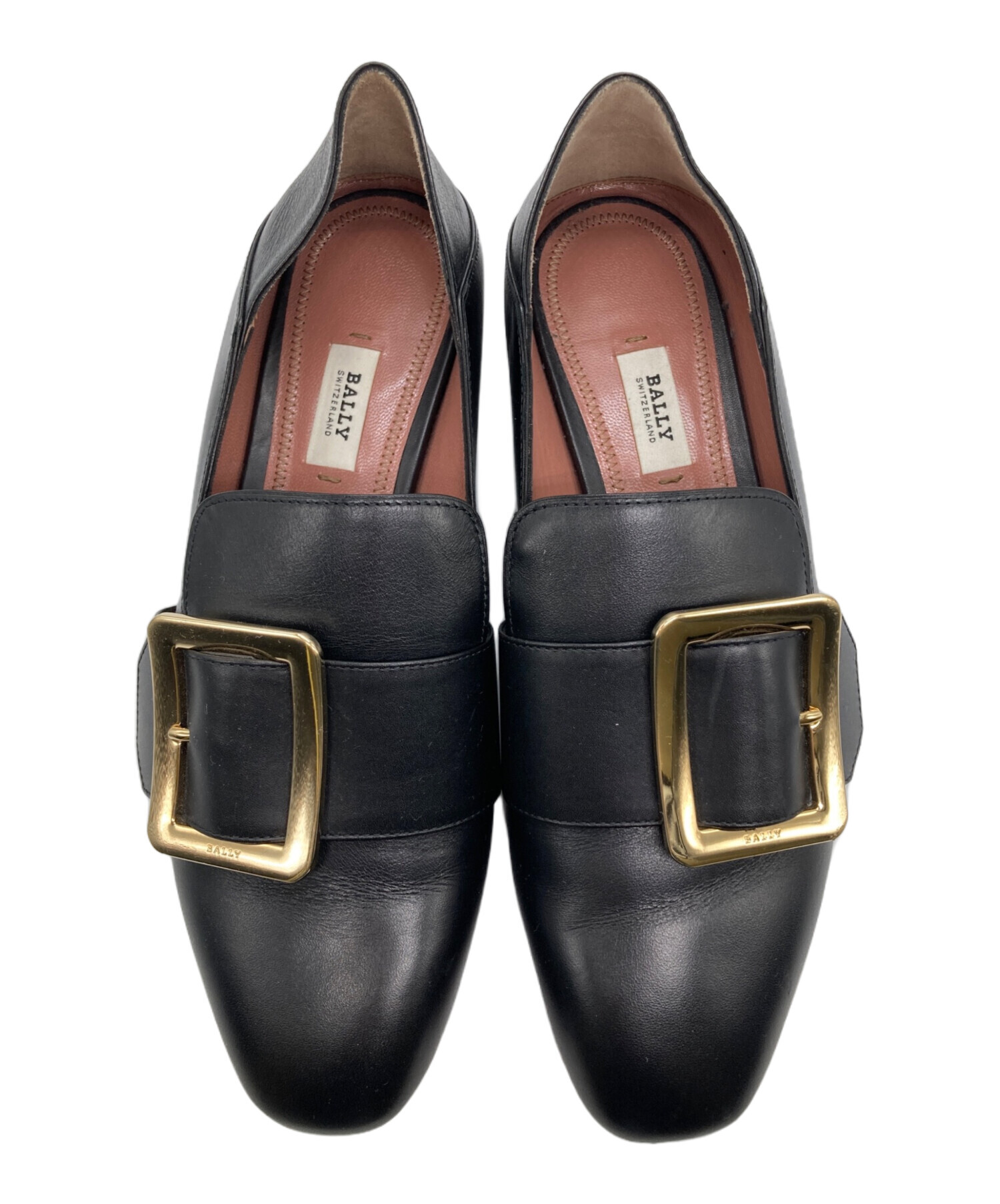 BALLY美品ヴィンテージパンプス 中古・古着通販】BALLY (バリー) パンプス ブラック サイズ:36 1/2