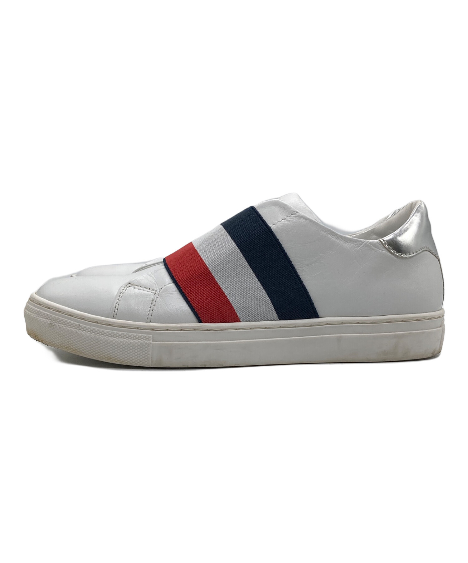 中古・古着通販】MONCLER (モンクレール) スニーカー ホワイト サイズ