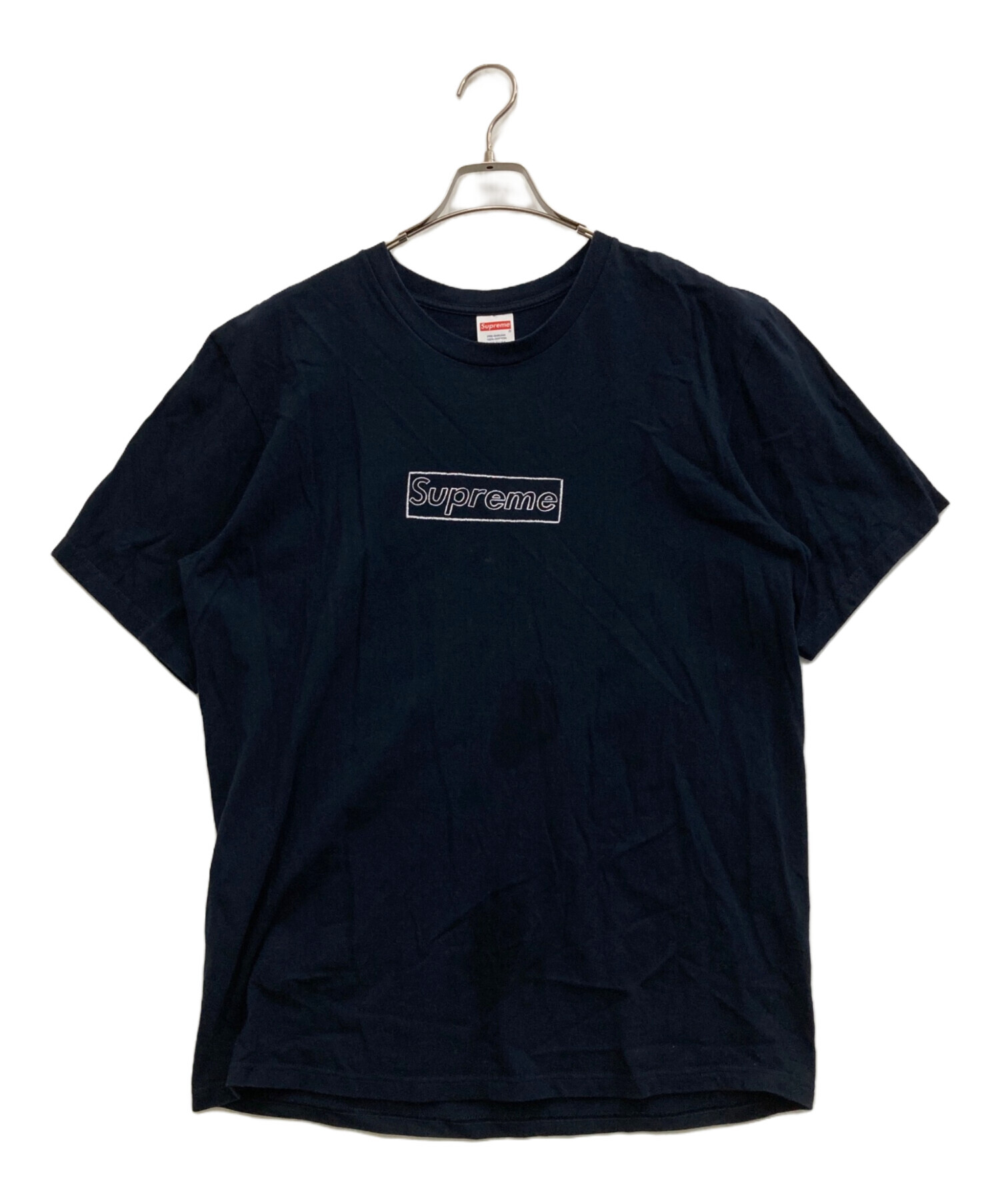 中古・古着通販】Supreme (シュプリーム) カウズチョークロゴTシャツ 
