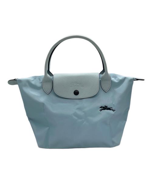 ❤️未使用品！ロンシャン　旅行に便利！ナイロン ボストンバッグ　スカイブルー 中古・古着通販】LONGCHAMP (ロンシャン) トートバッグ スカイブルー