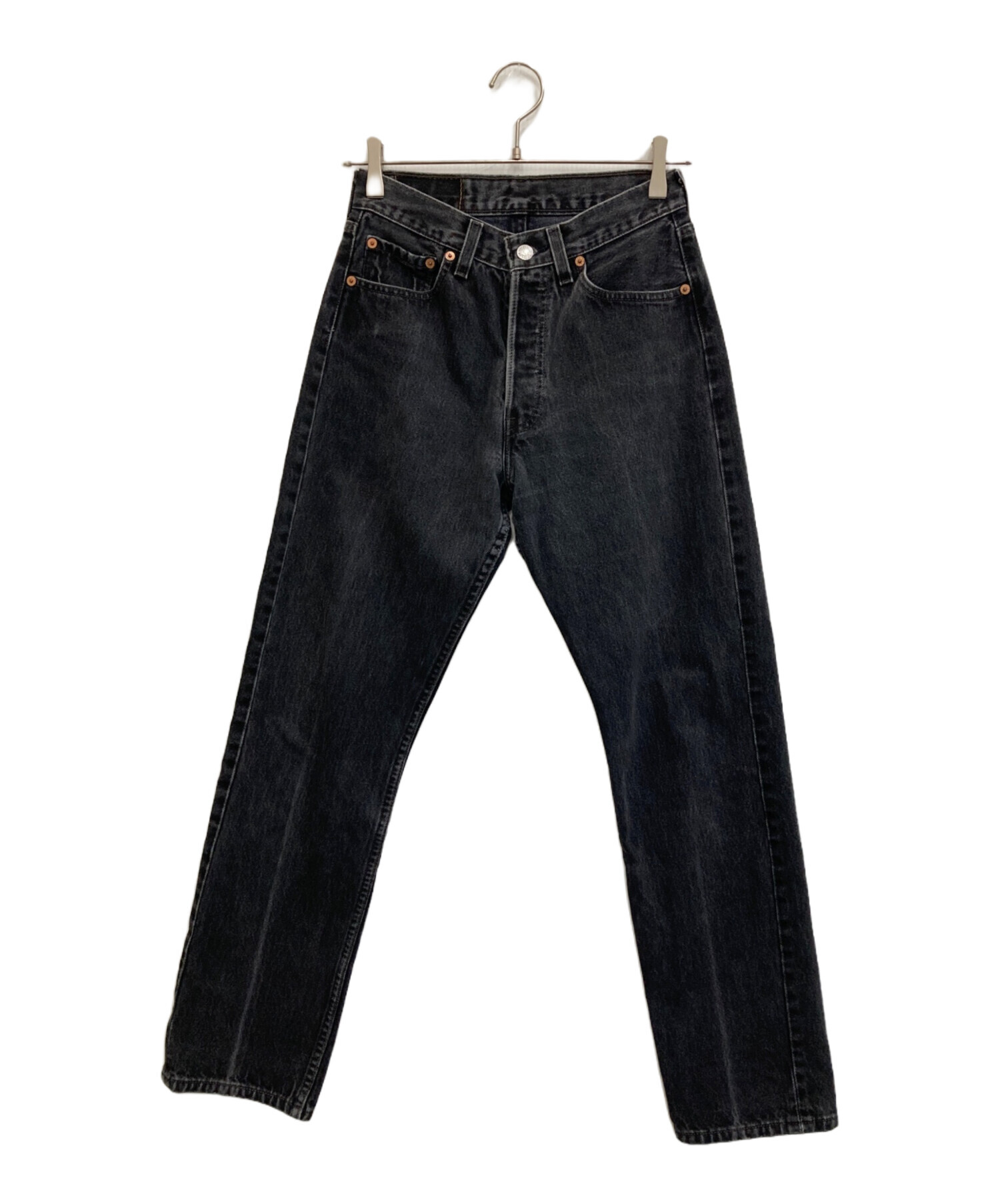 中古・古着通販】LEVI'S (リーバイス) デニムパンツ ブラック サイズ