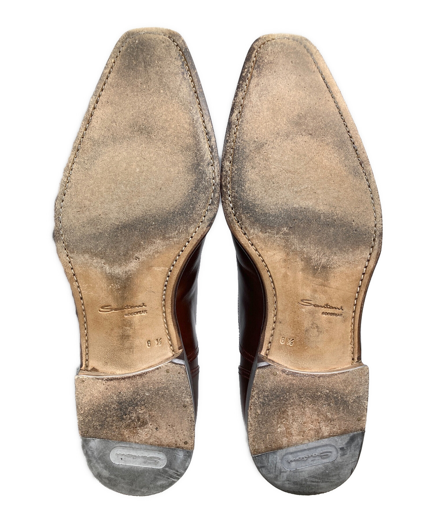 中古・古着通販】Santoni (サントーニ) ドレスシューズ ブラウン