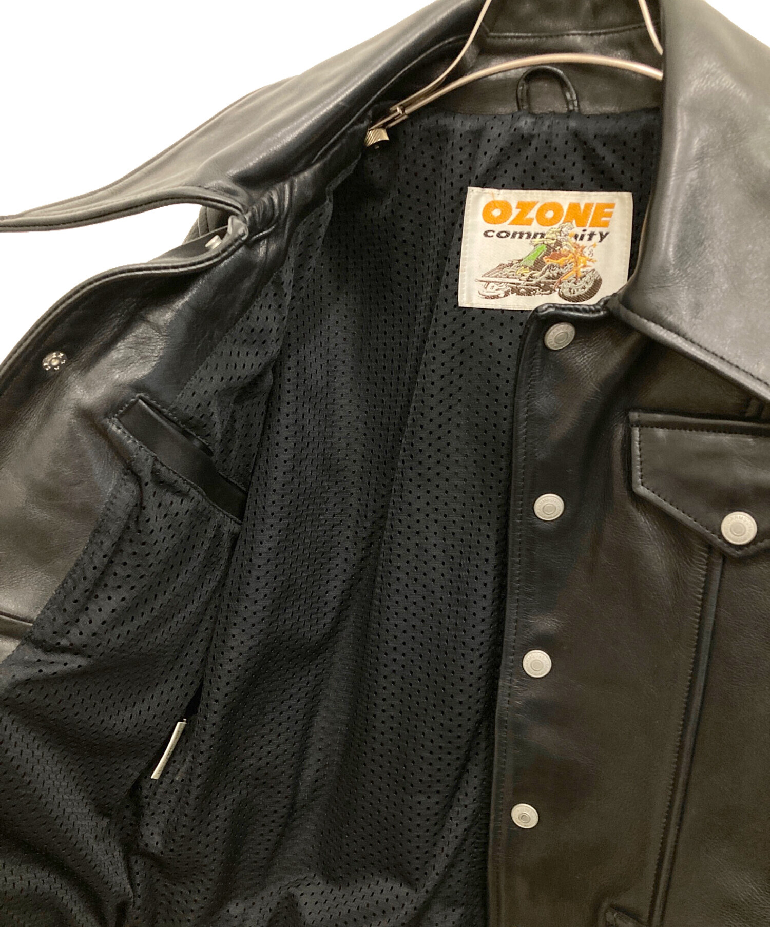 中古・古着通販】OZONE COMMUNITY (オゾンコミュニティ) レザー