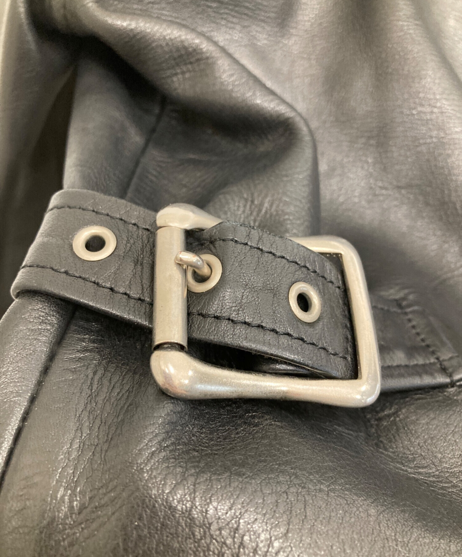 OZONE COMMUNITY RIDER Y2K ヴィンテージレザージャケット 中古・古着通販】OZONE COMMUNITY (オゾンコミュニティ) レザー