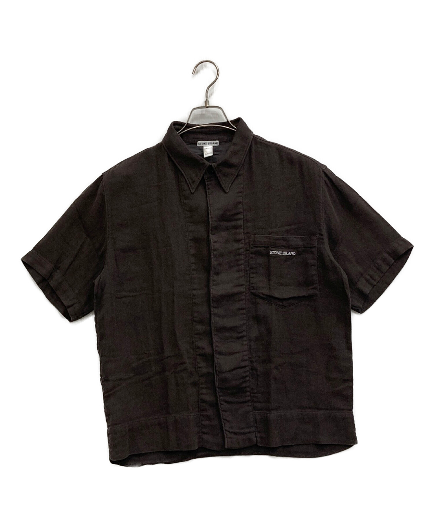 中古・古着通販】STONE ISLAND (ストーンアイランド) 半袖シャツ 