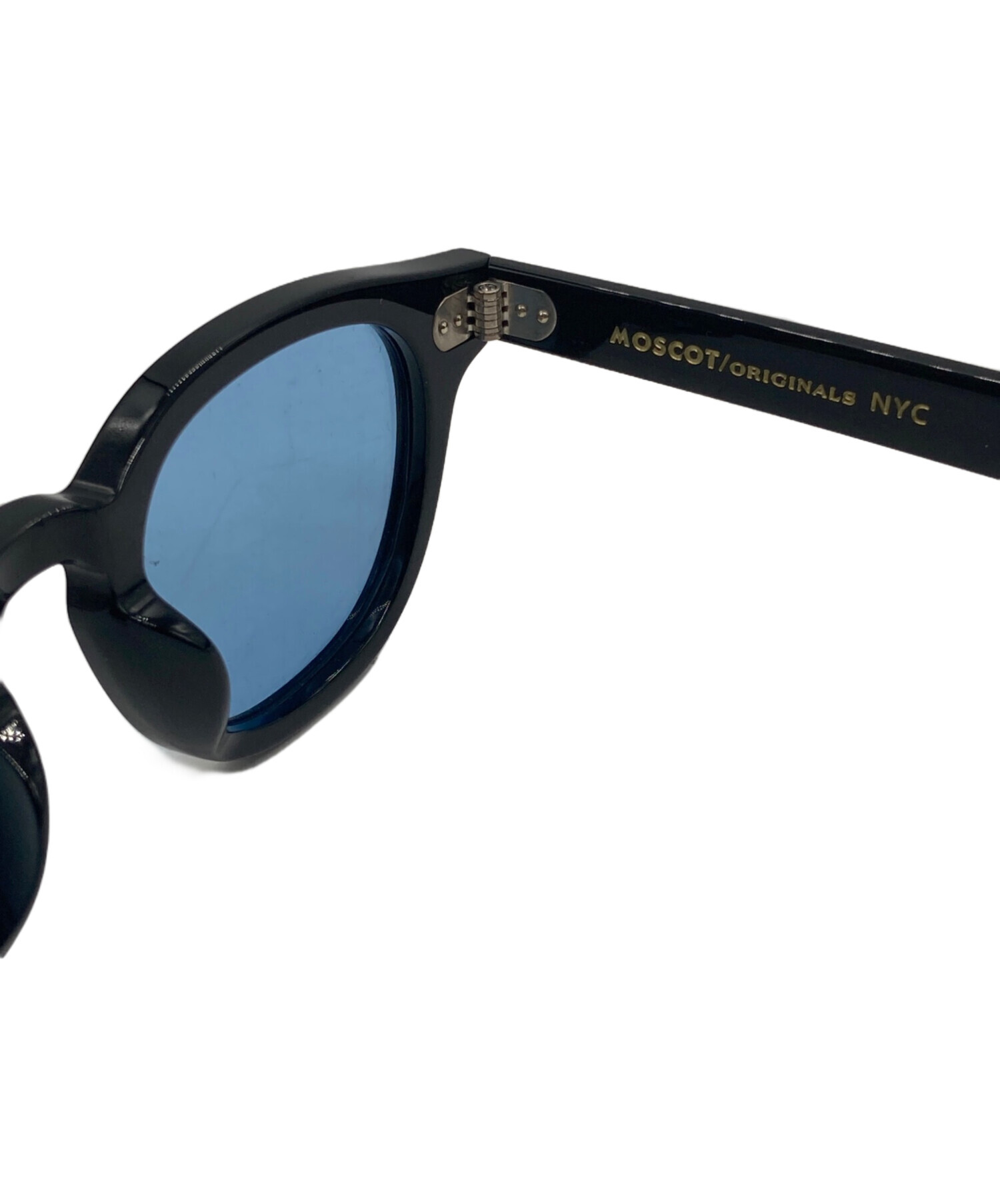中古・古着通販】MOSCOT (モスコット) サングラス ブラック サイズ:46 