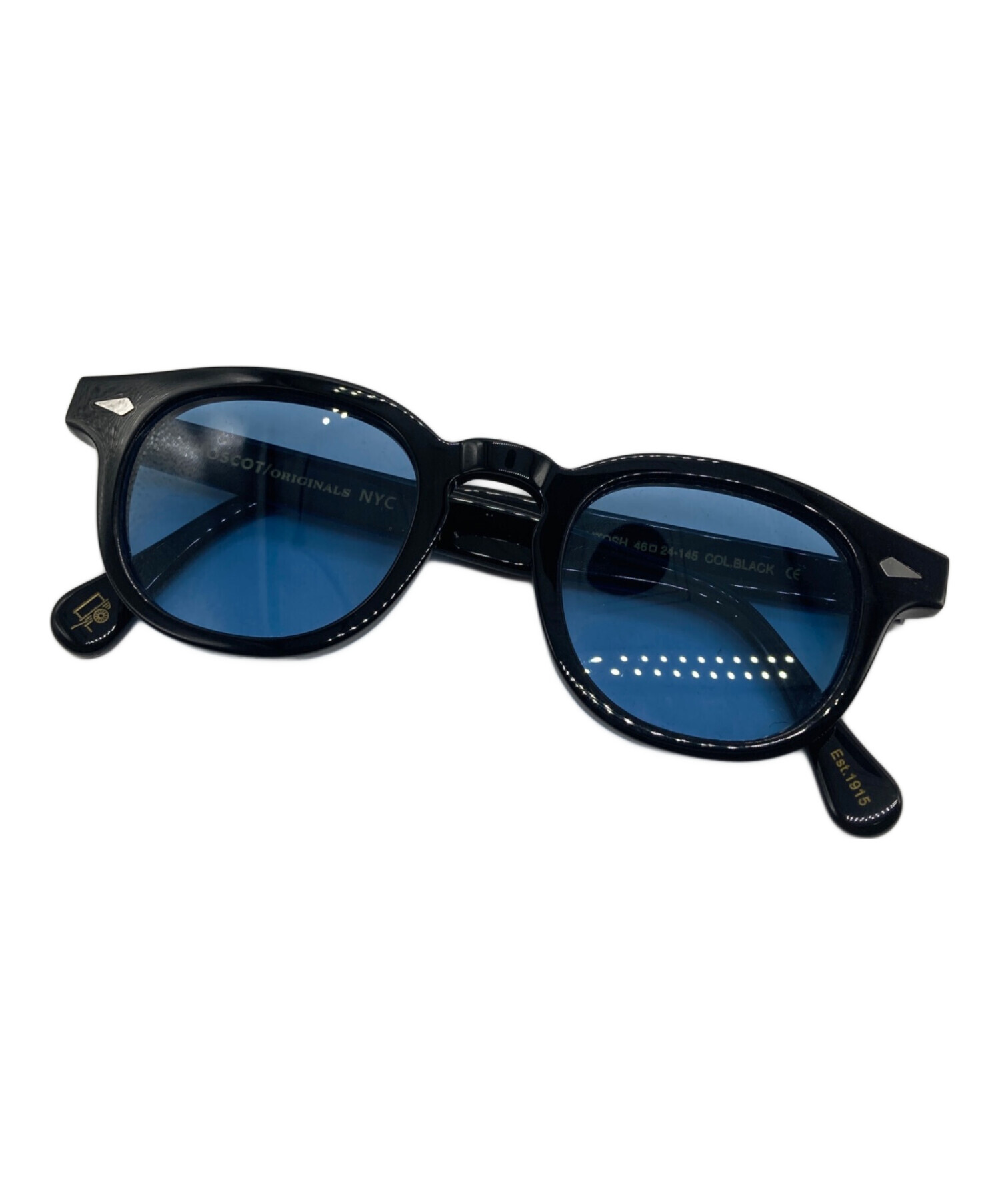 中古・古着通販】MOSCOT (モスコット) サングラス ブラック サイズ:46 