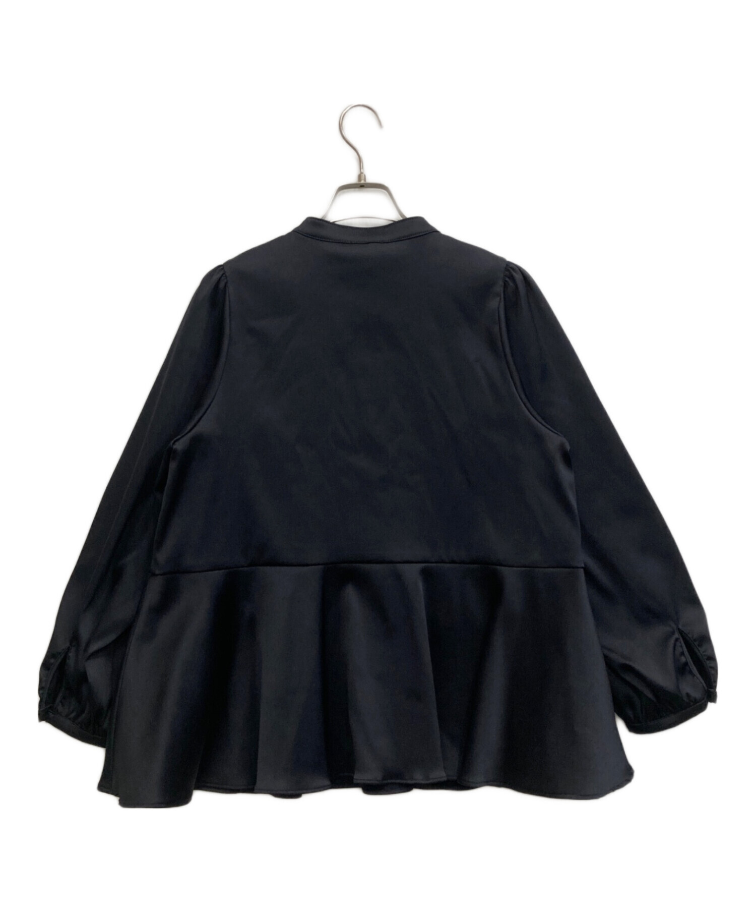 中古・古着通販】Sono (ソーノ) 長袖ブラウス ブラック サイズ:2