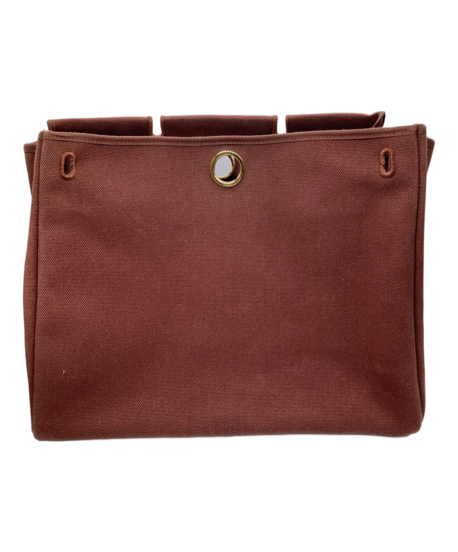 中古・古着通販】HERMES (エルメス) トートバッグ ブラウン｜ブランド