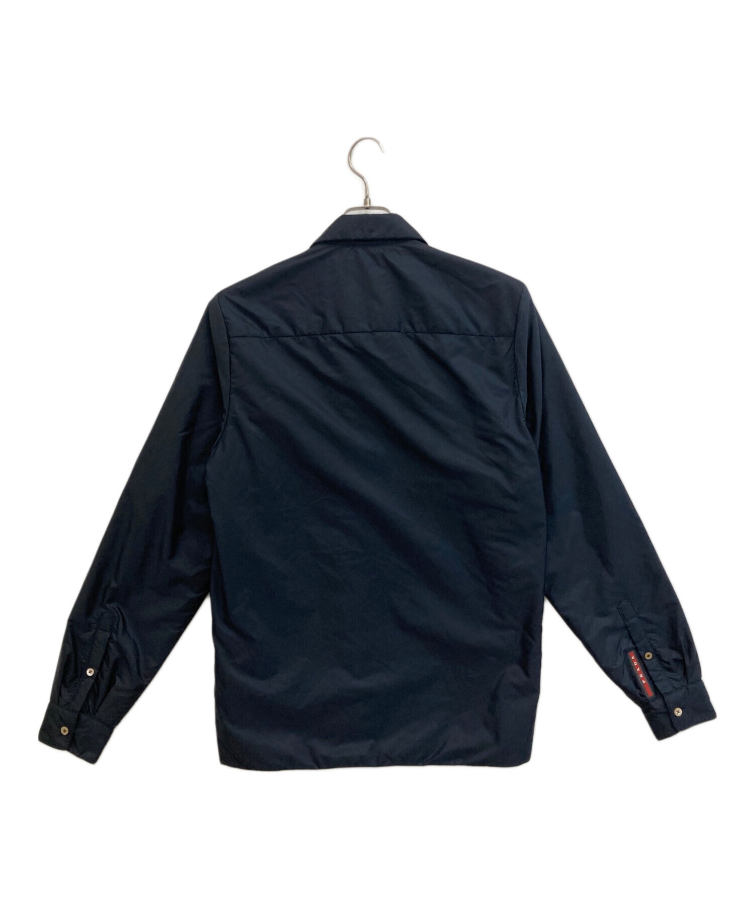 PRADA SPORT シャツジャケット 中古・古着通販】PRADA SPORTS (プラダスポーツ) 中綿ナイロンシャツ