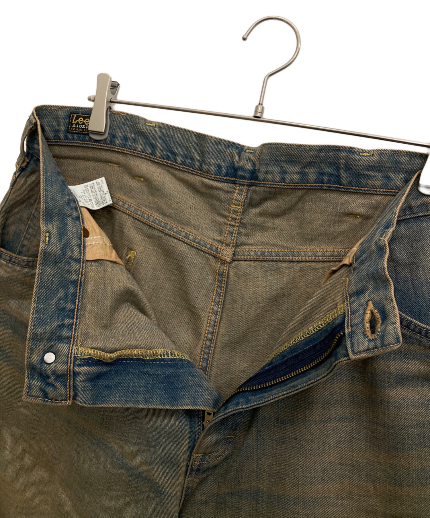 中古・古着通販】LEE (リー) WIDE FADE BAGGYデニムパンツ インディゴ