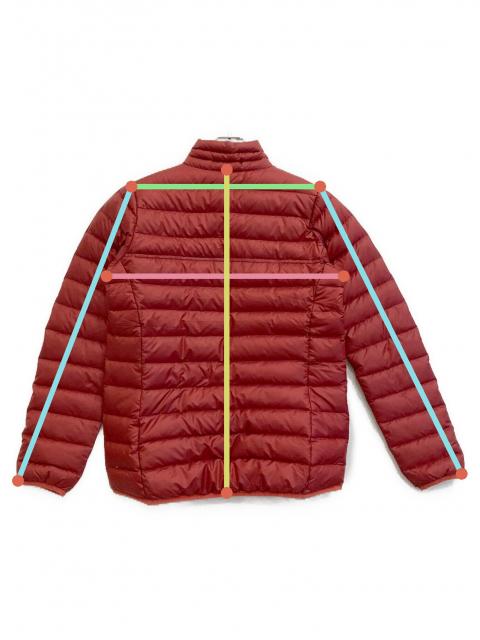 中古・古着通販】Patagonia (パタゴニア) DOWN SNAP-T PULLOVER レッド