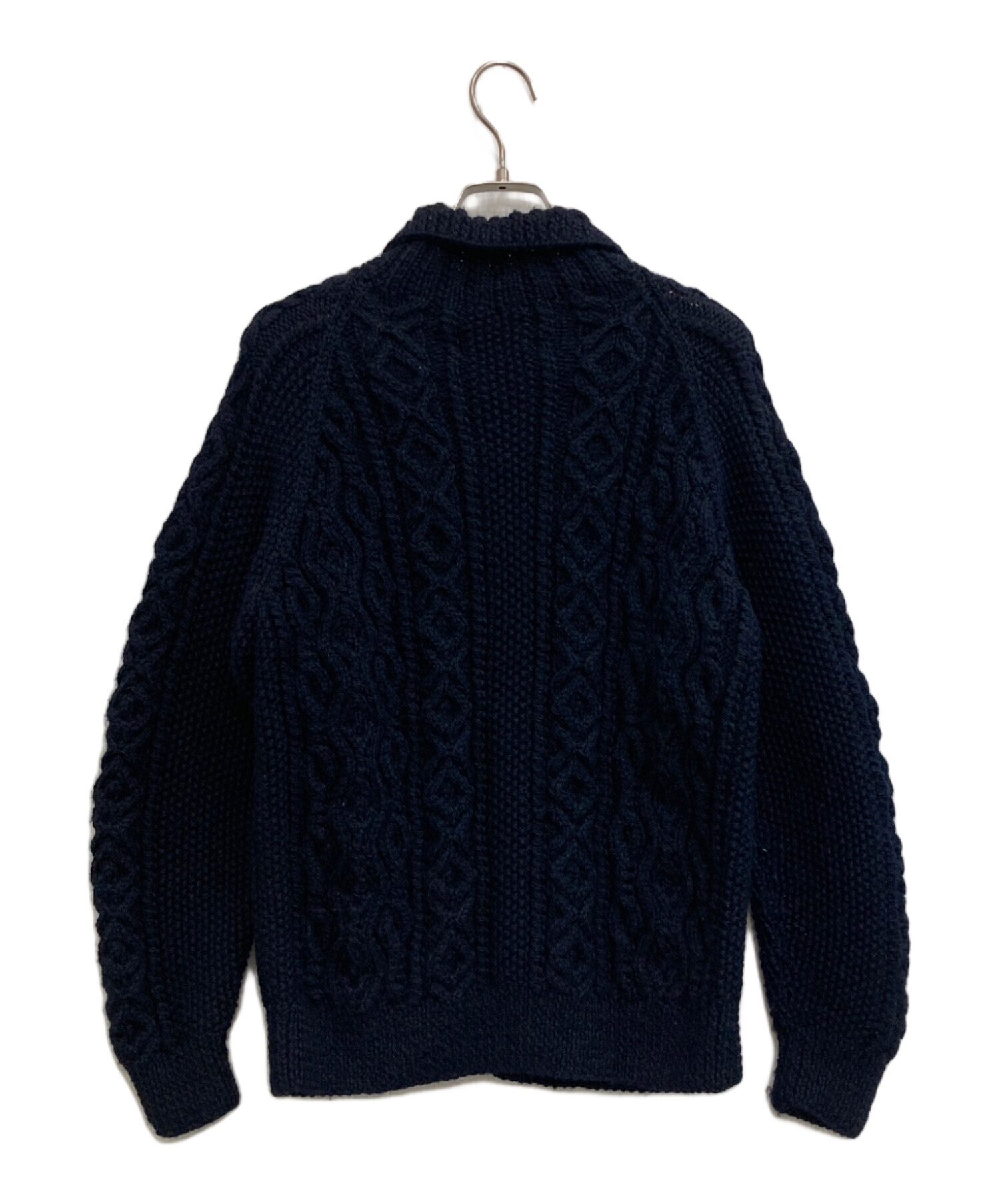 中古・古着通販】INVERALLAN (インバーアラン) ニットカーディガン 