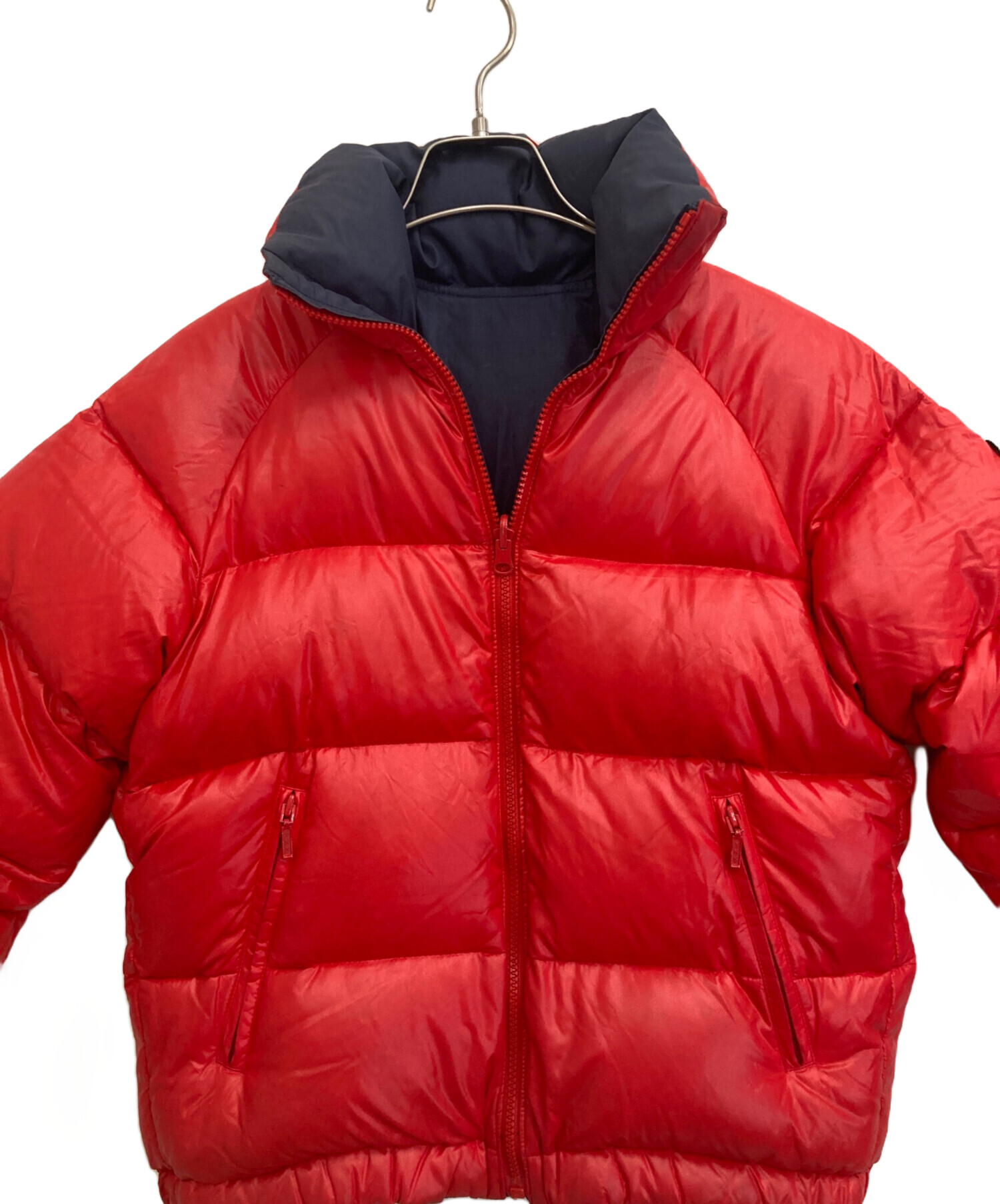 中古・古着通販】MONCLER (モンクレール) ダウンジャケット レッド 