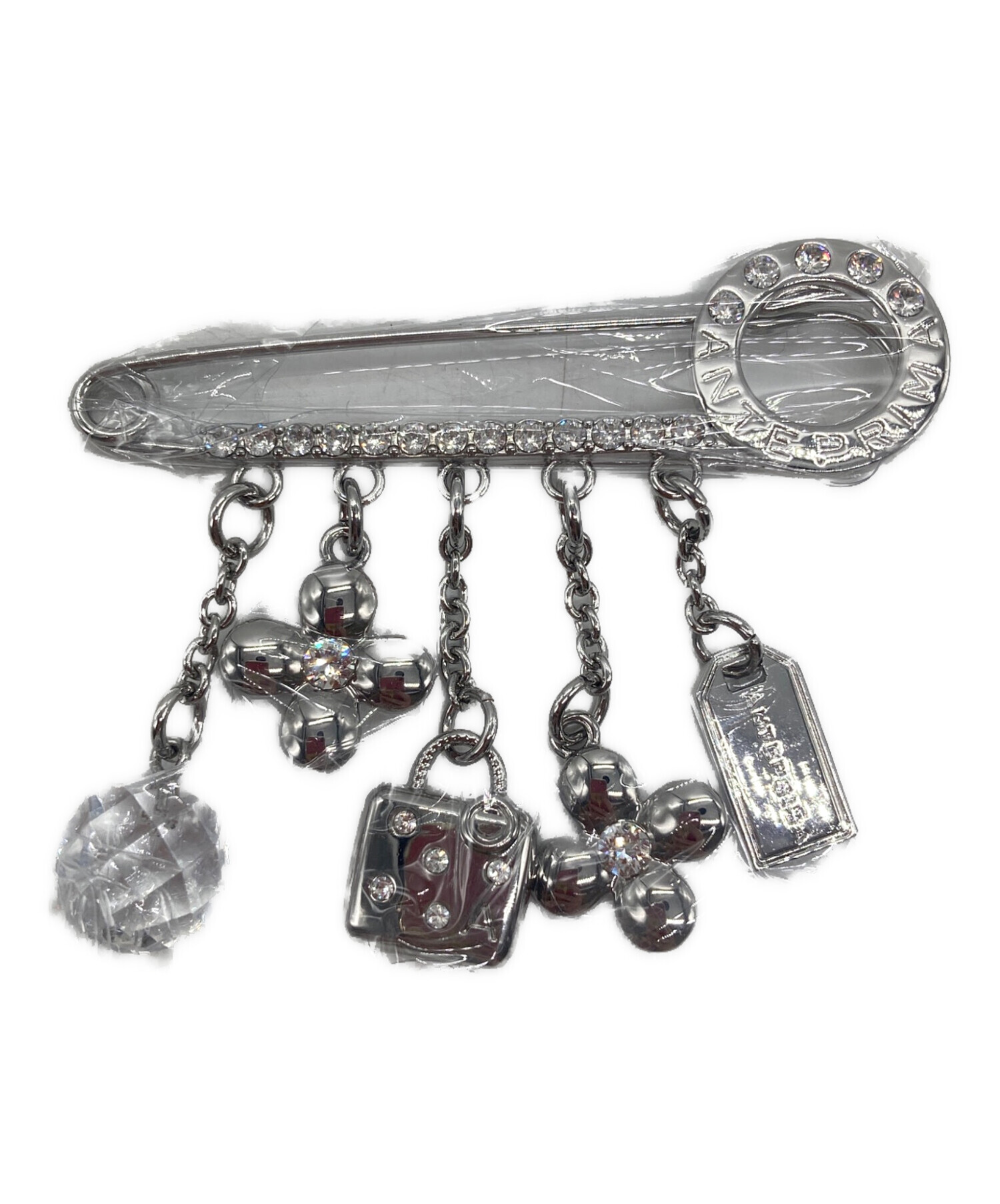 中古・古着通販】ANTEPRIMA (アンテプリマ) ピンブローチ シルバー 未