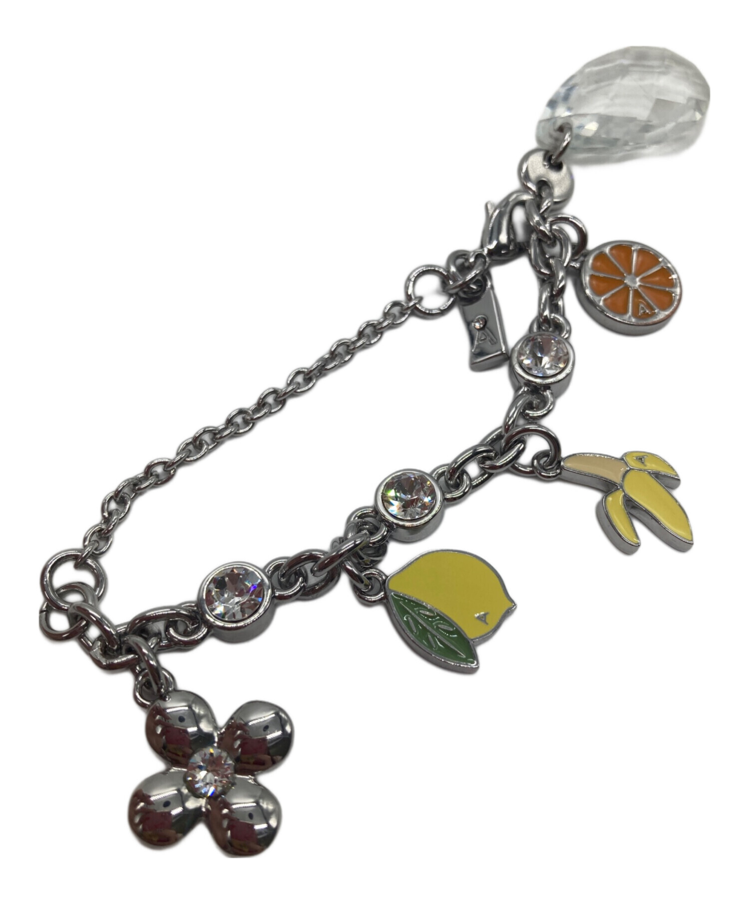 ANTEPRIMA アンテプリマ ペルラーティ シルバー チャーム ANTEPRIMA - ☆アンテプリマ☆ ペルラーティ シルバー バッグチャーム