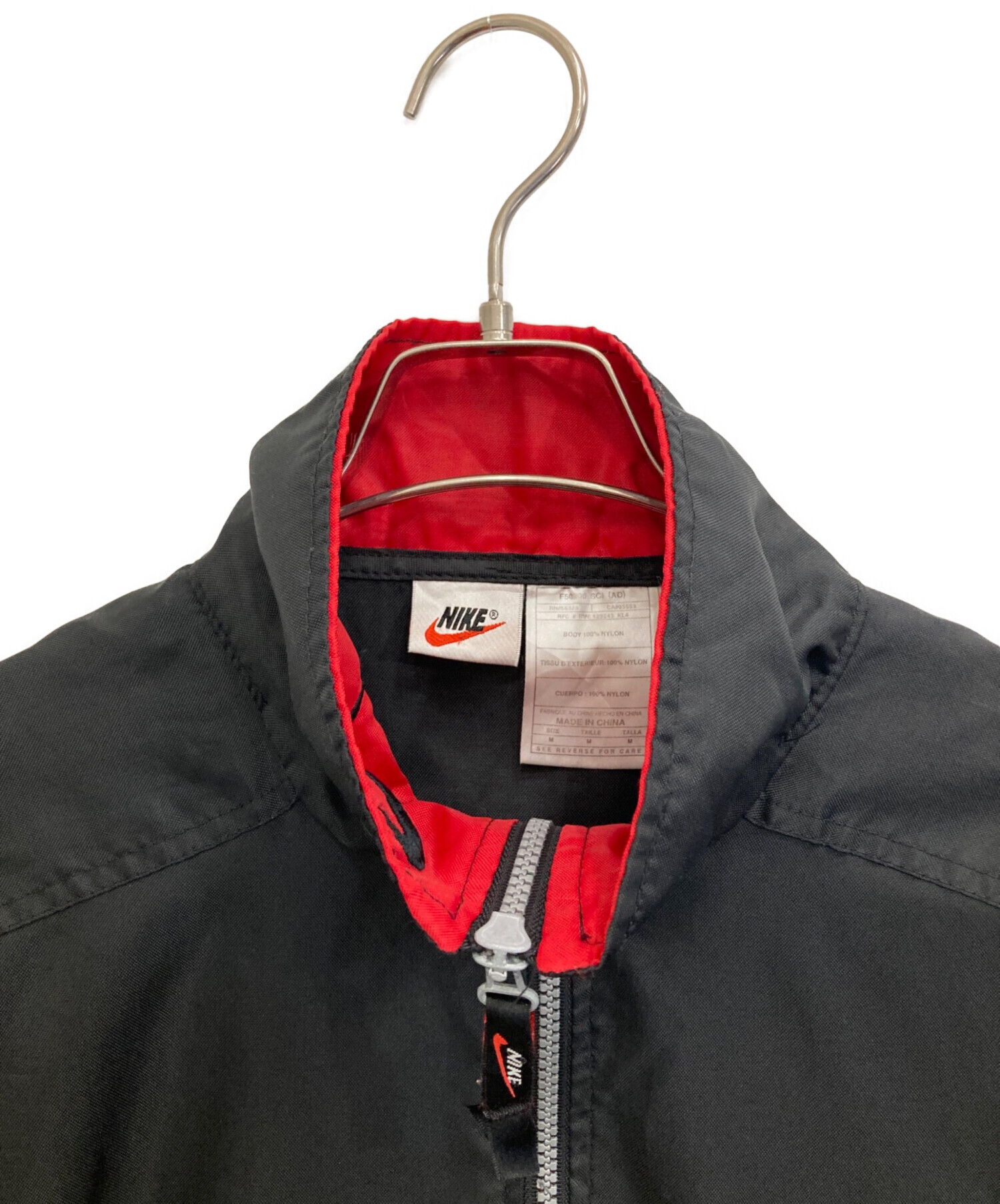 中古・古着通販】NIKE (ナイキ) ナイロンハーフジップジャケット