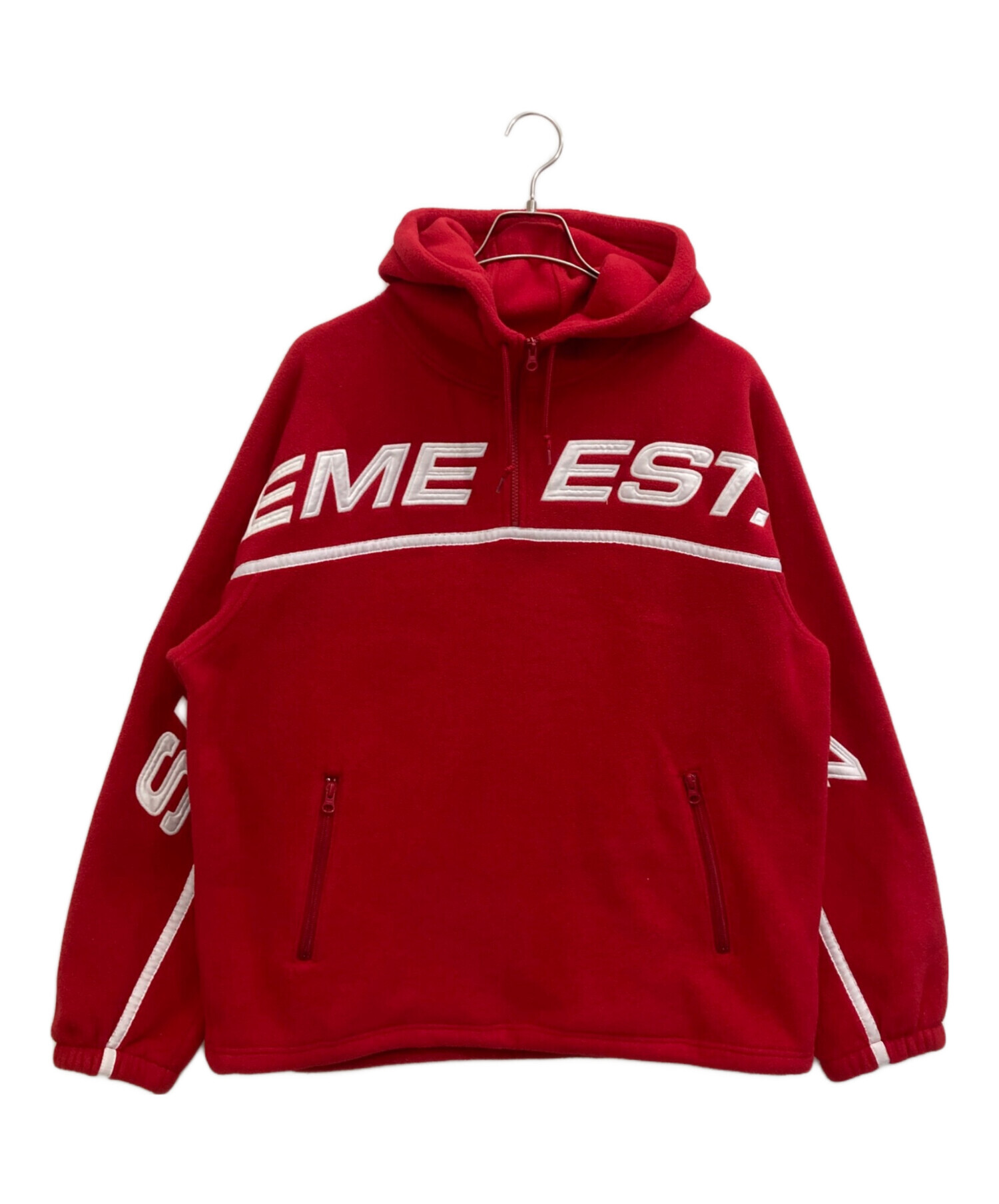 中古・古着通販】SUPREME (シュプリーム) POLARTEC HALF ZIP HOODED