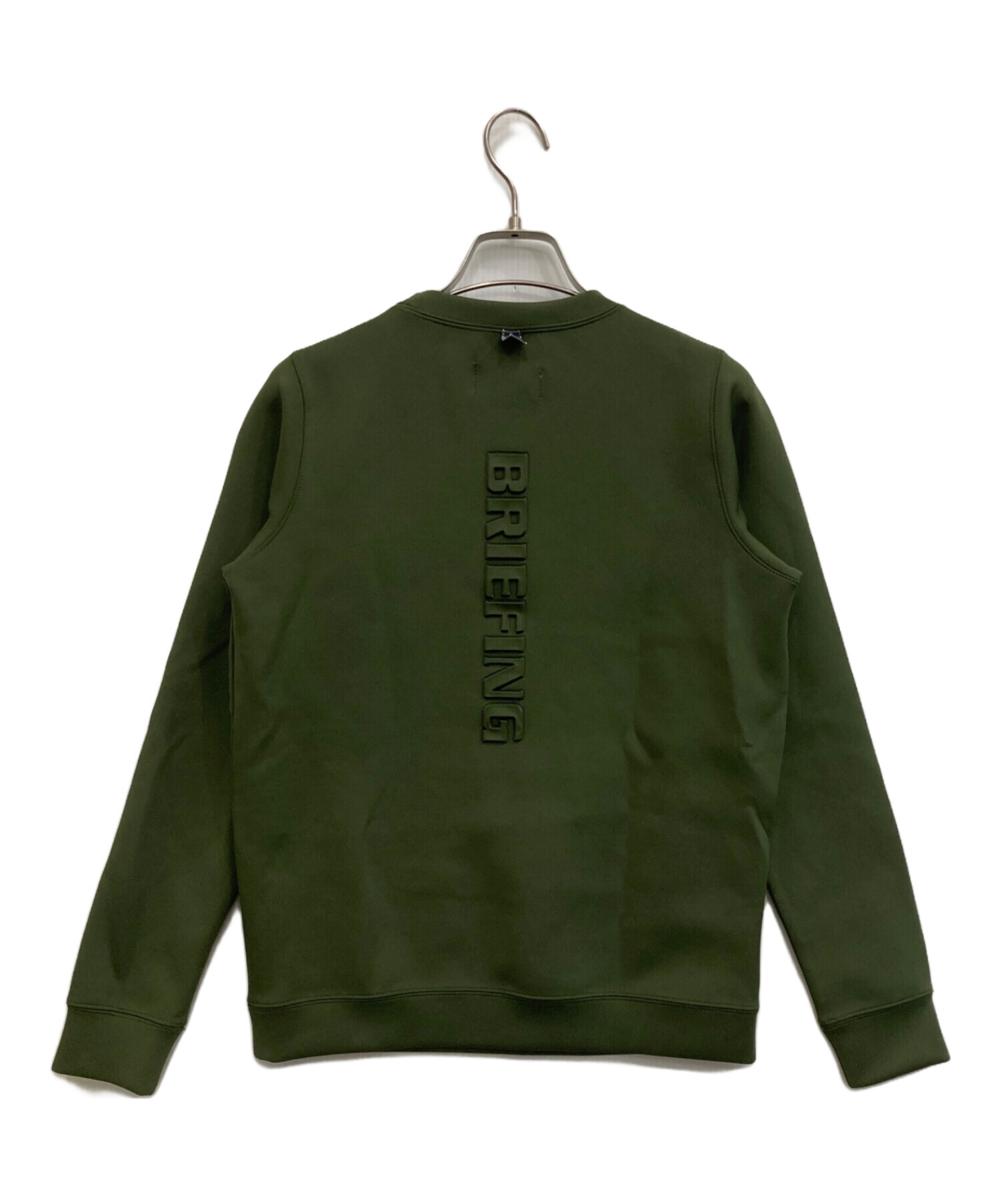 中古・古着通販】BRIEFING (ブリーフィング) WARM 3D LOGO CREW NECK
