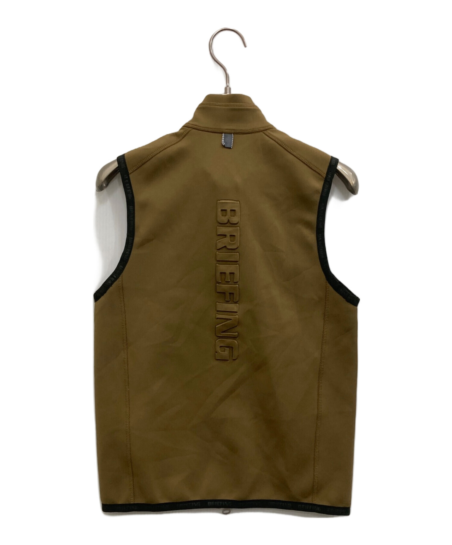 BRIEFING ブリーフィング MEN'S 3D LOGO VEST M GO/LOOK!（ゴルック）｜BRIEFING 3D LOGO VEST グレー